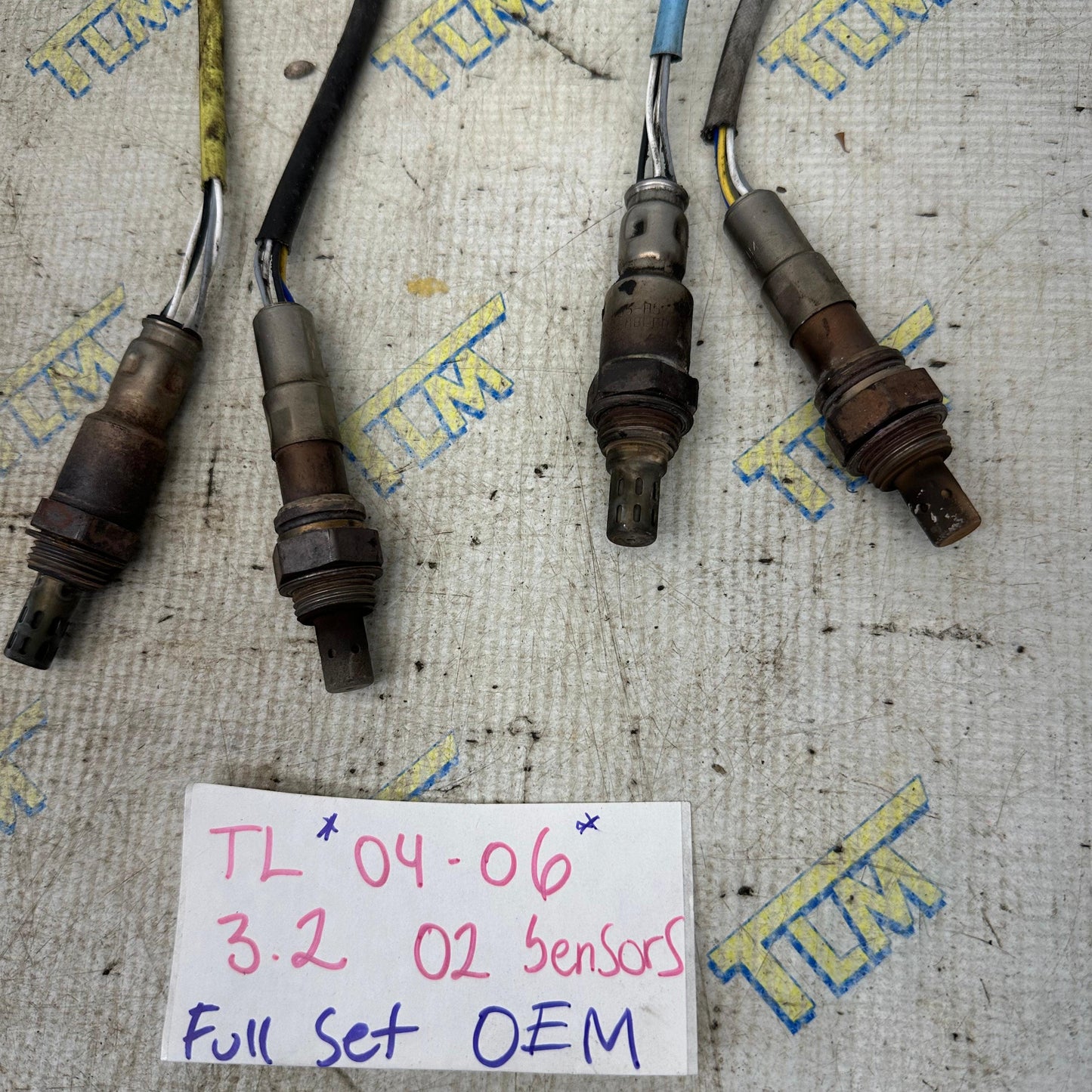 04-06 Acura TL 02 Sensors 3.2 FULL Set 2004 2005 2006 05 OEM