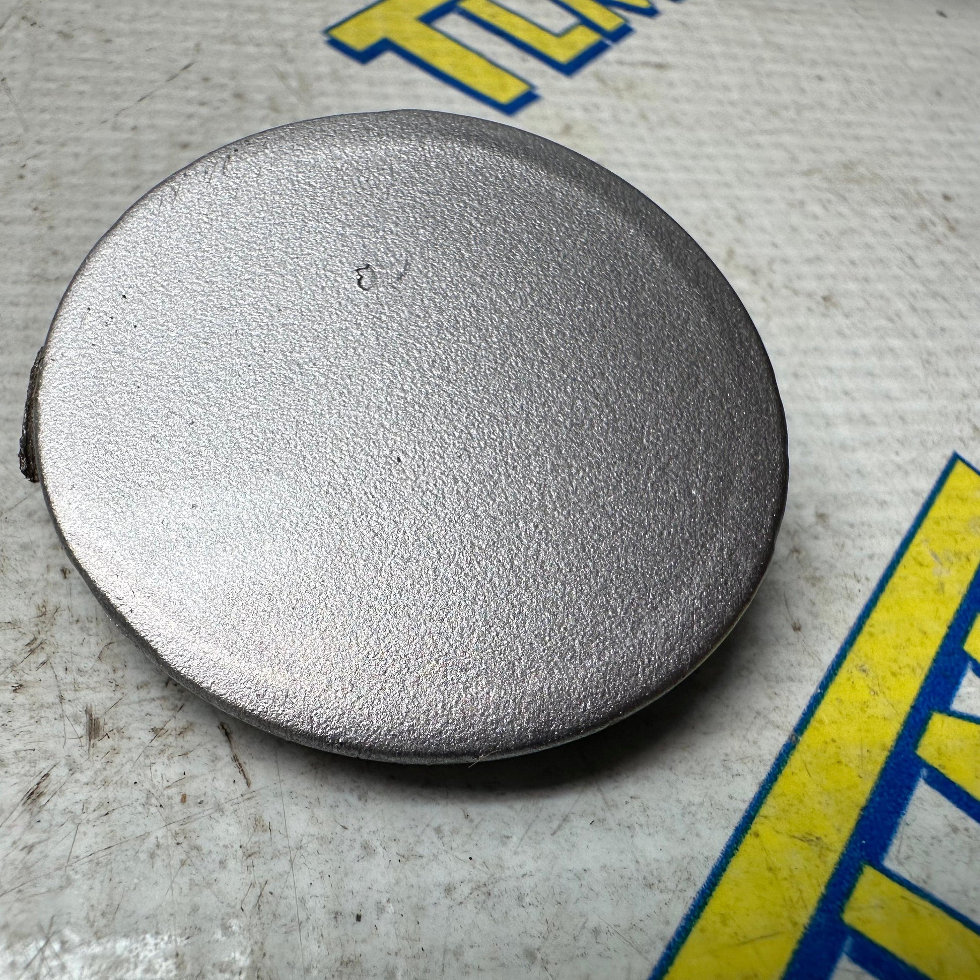 04-08 Acura TL Front Bumper Tow Hook Cover Cap SILVER 04 2005 2006 2007 2008 OEM