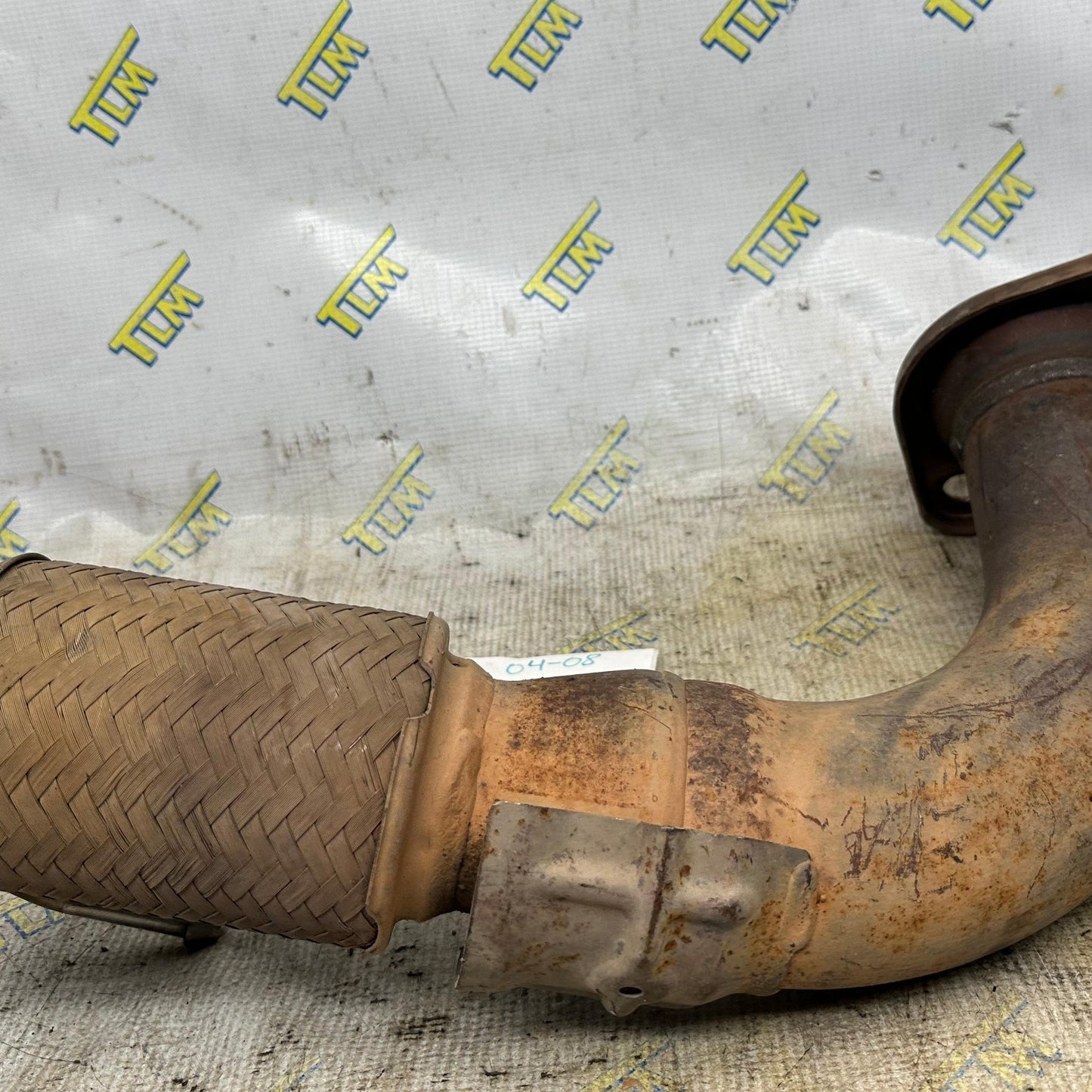 04-08 Acura TSX Exhaust Down J Pipe K24A2 Flex Pipe 2004 05 06 07 2008 OEM
