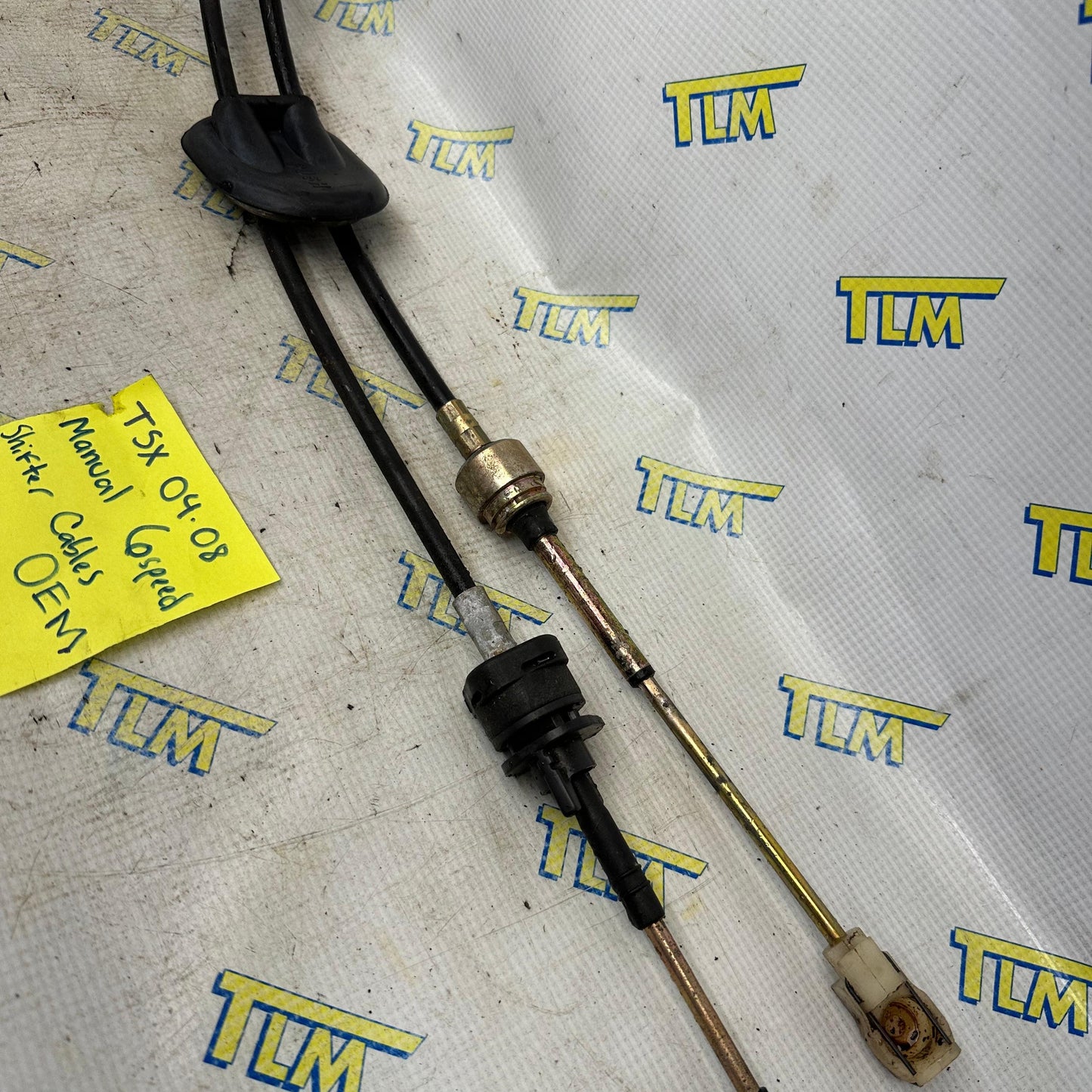 04-08 Acura TSX MANUAL Transmission Shifter Cables 6 Speed 2005 06 07 Shift OEM