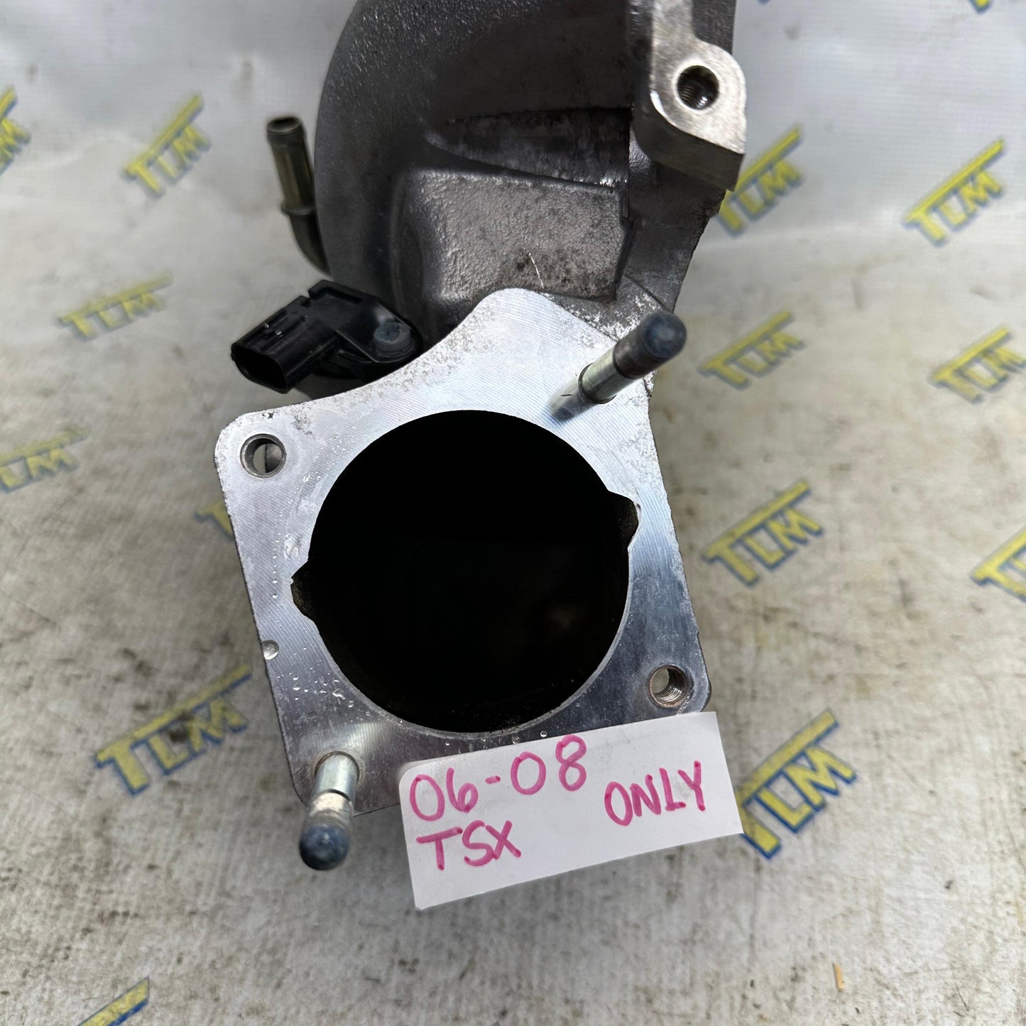 06-08 Acura TSX Lower Intake Manifold Injector Base 06 2007 NO rails/injec OEM