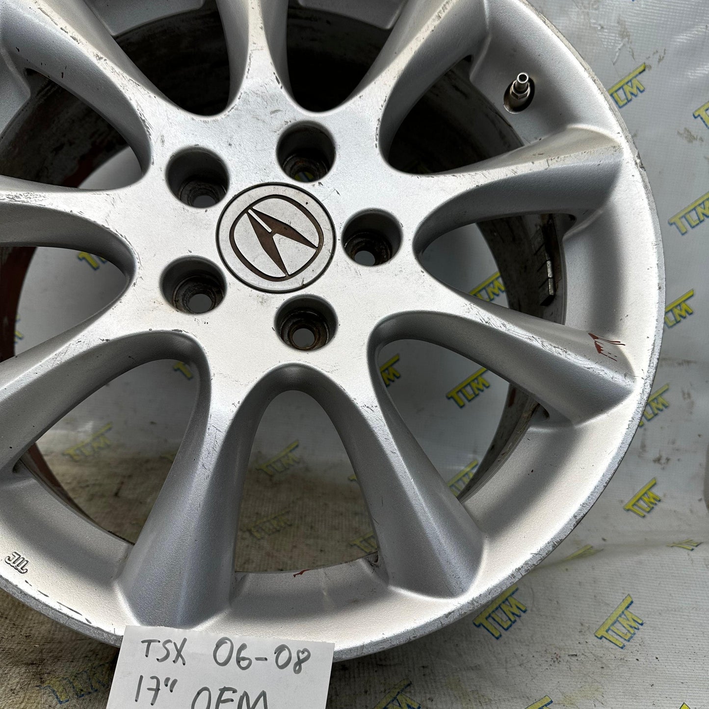 06-08 Acura TSX Rim Wheel 2006 2007 2008 07 OEM