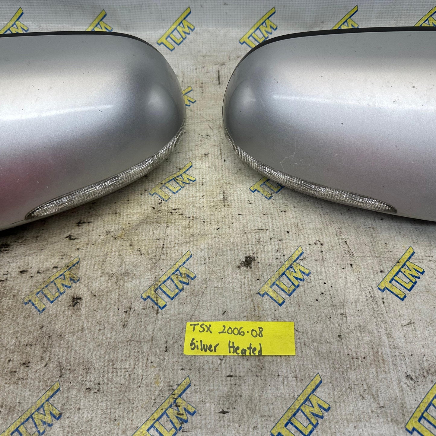 06-08 Acura TSX Side Door Rear View Heated Mirrors DRIVER & PASSENGER Set 2006 07 2008 OEM