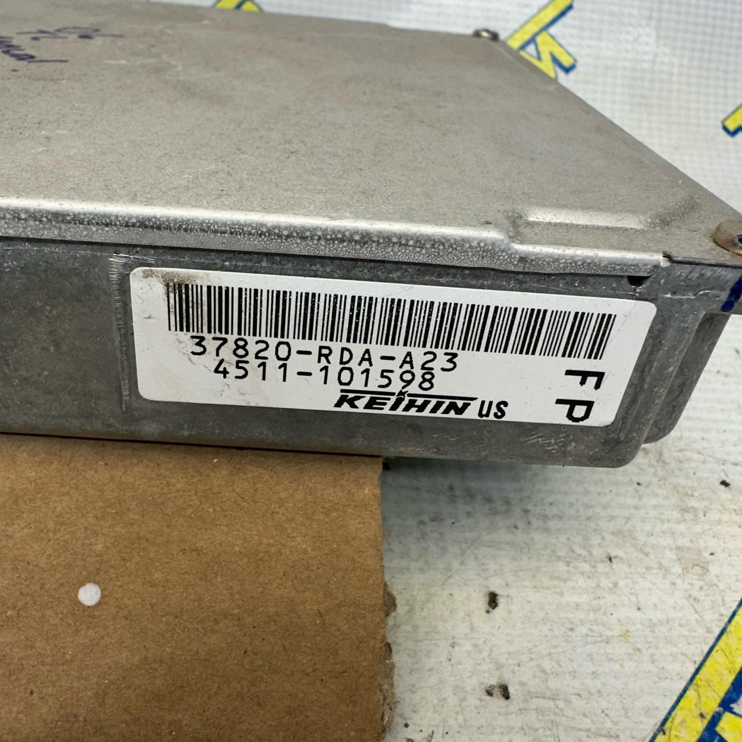 06 Acura TL ECU ECM Engine Computer Brain 37820-RDA-A23 *manual* 2006 OEM