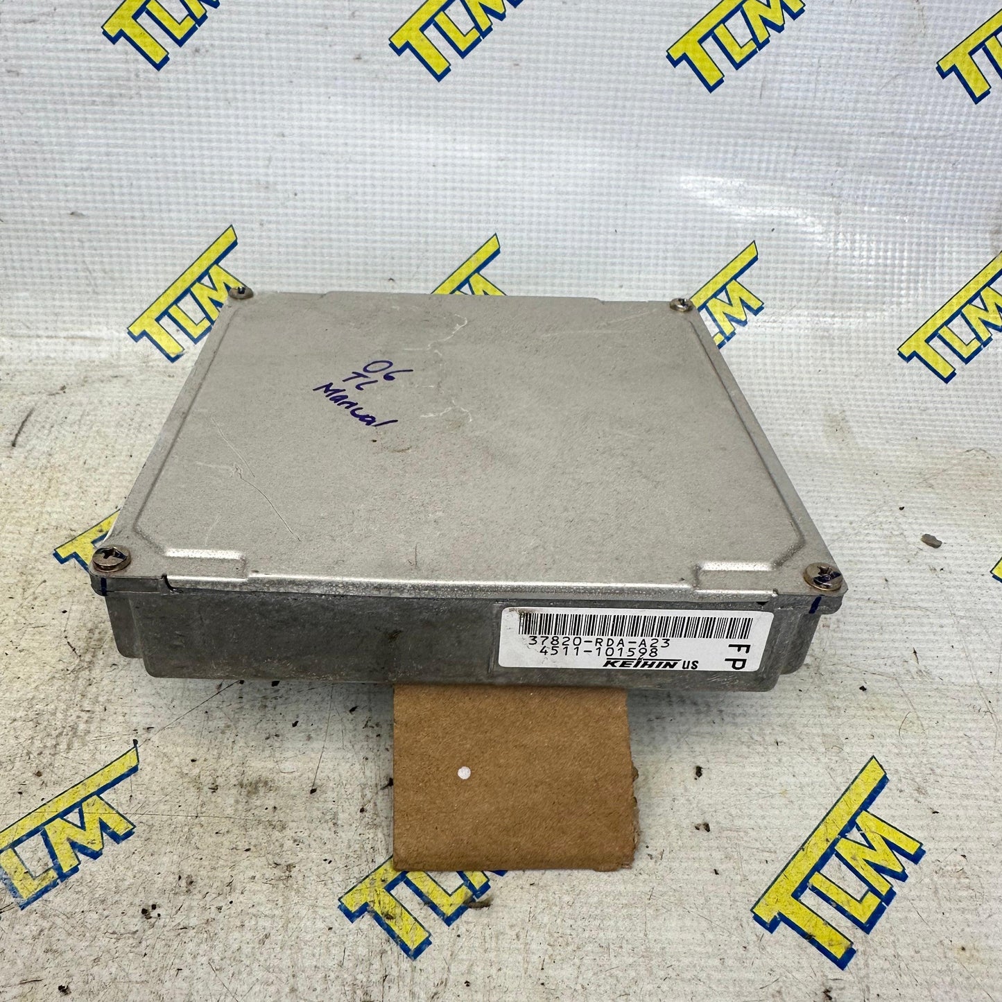 06 Acura TL ECU ECM Engine Computer Brain 37820-RDA-A23 *manual* 2006 OEM