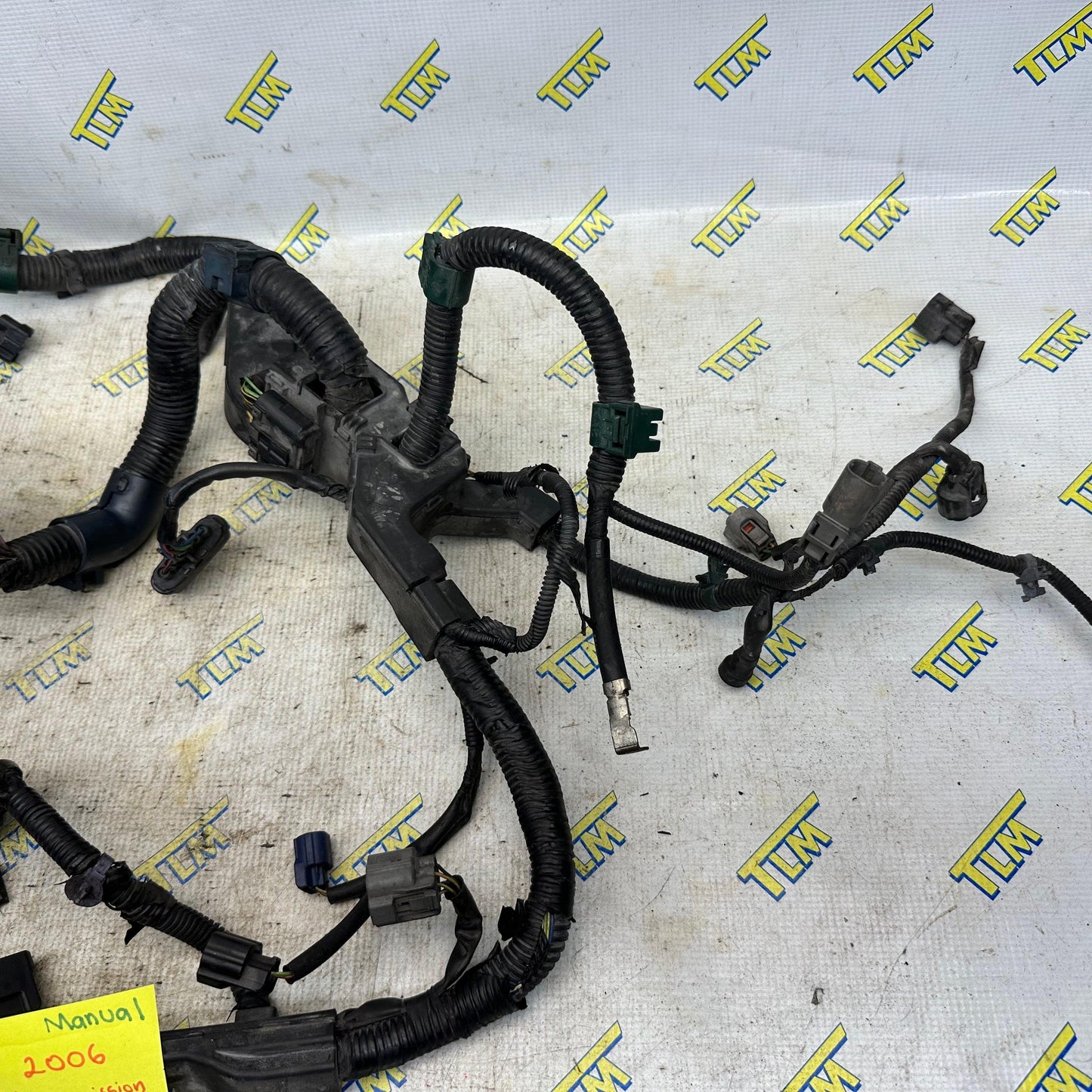 06 Acura TL Engine Transmission *MANUAL* Wire Harness 6 Speed M/T 2006 OEM