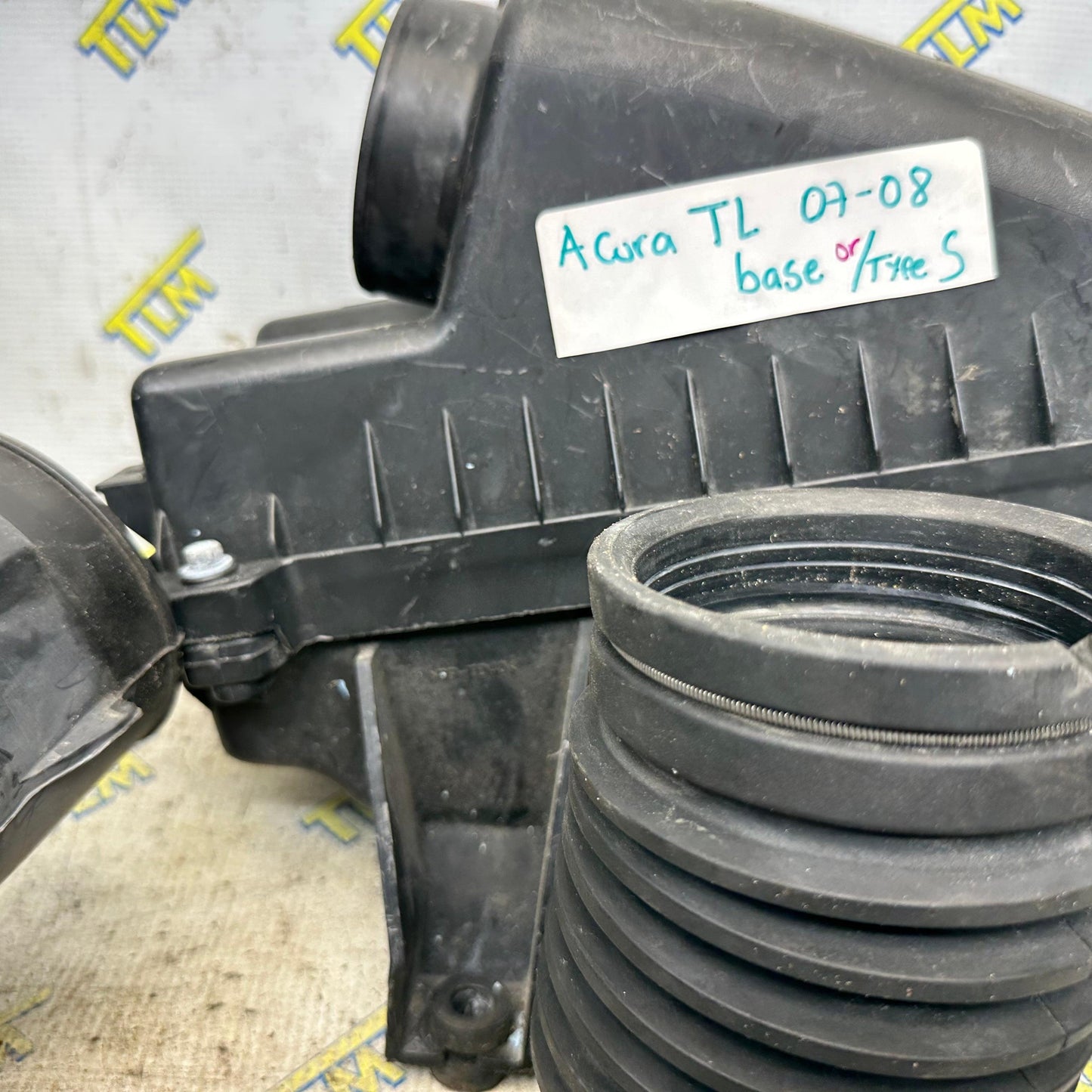 07 08 Acura TL Engine Air Intake Cleaner Filter Box Housing Hoses TYPE S OEM