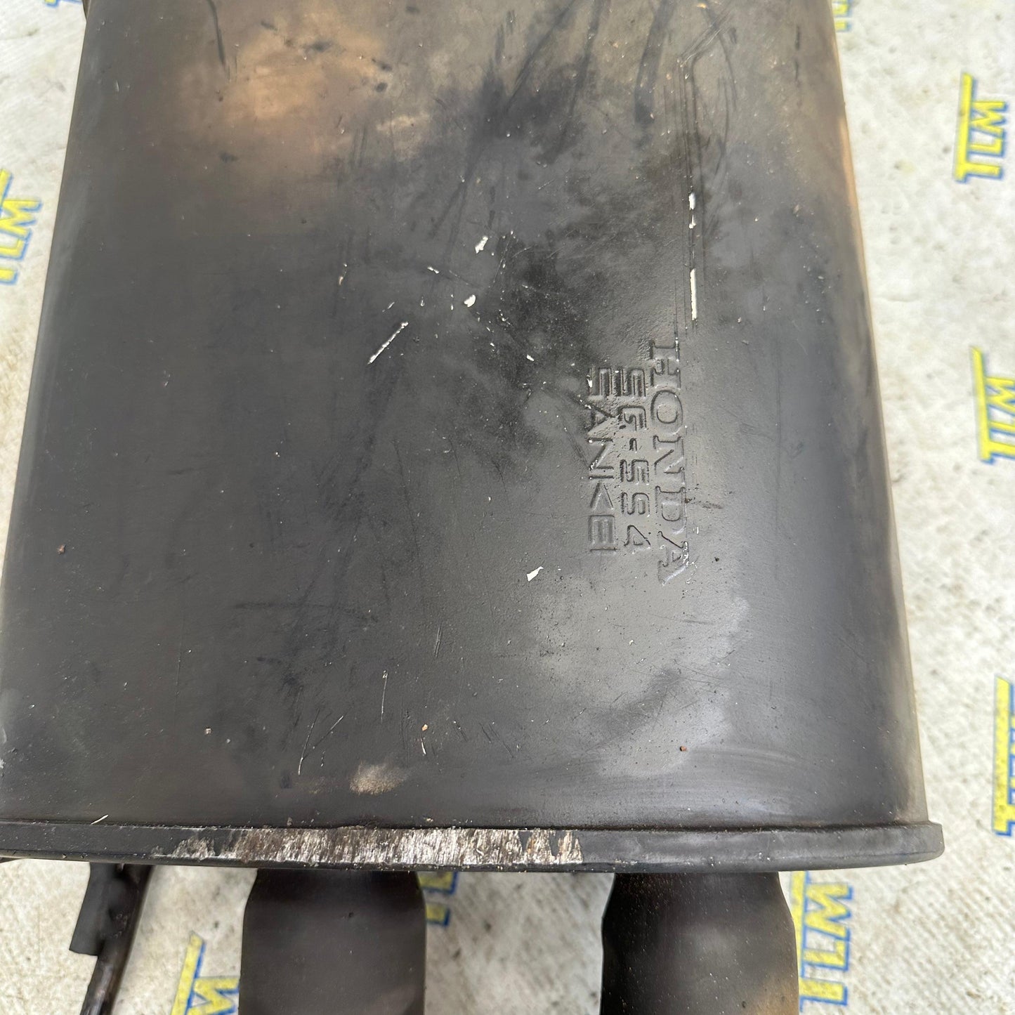 07 08 Acura TL TYPE S Exhaust Muffler DRIVER left 2007 2008 OEM