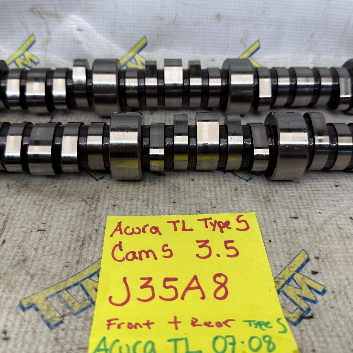 07 08 Acura TL TYPE S J35A8 Camshaft Cams 3.5 Engine Cam Shaft 2007 2008 OEM