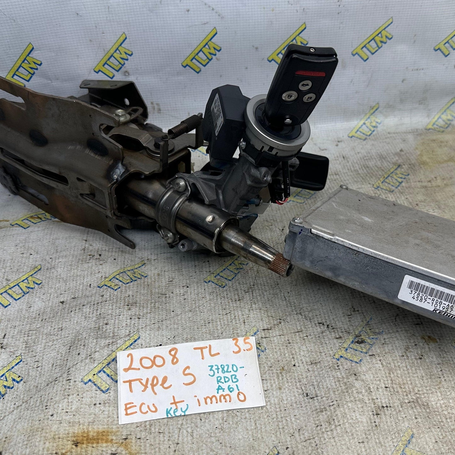 08 Acura TL *TYPE S* ECU Ignition Immobilizer Key Immo 37820RDBA61 3.5 2008 OEM