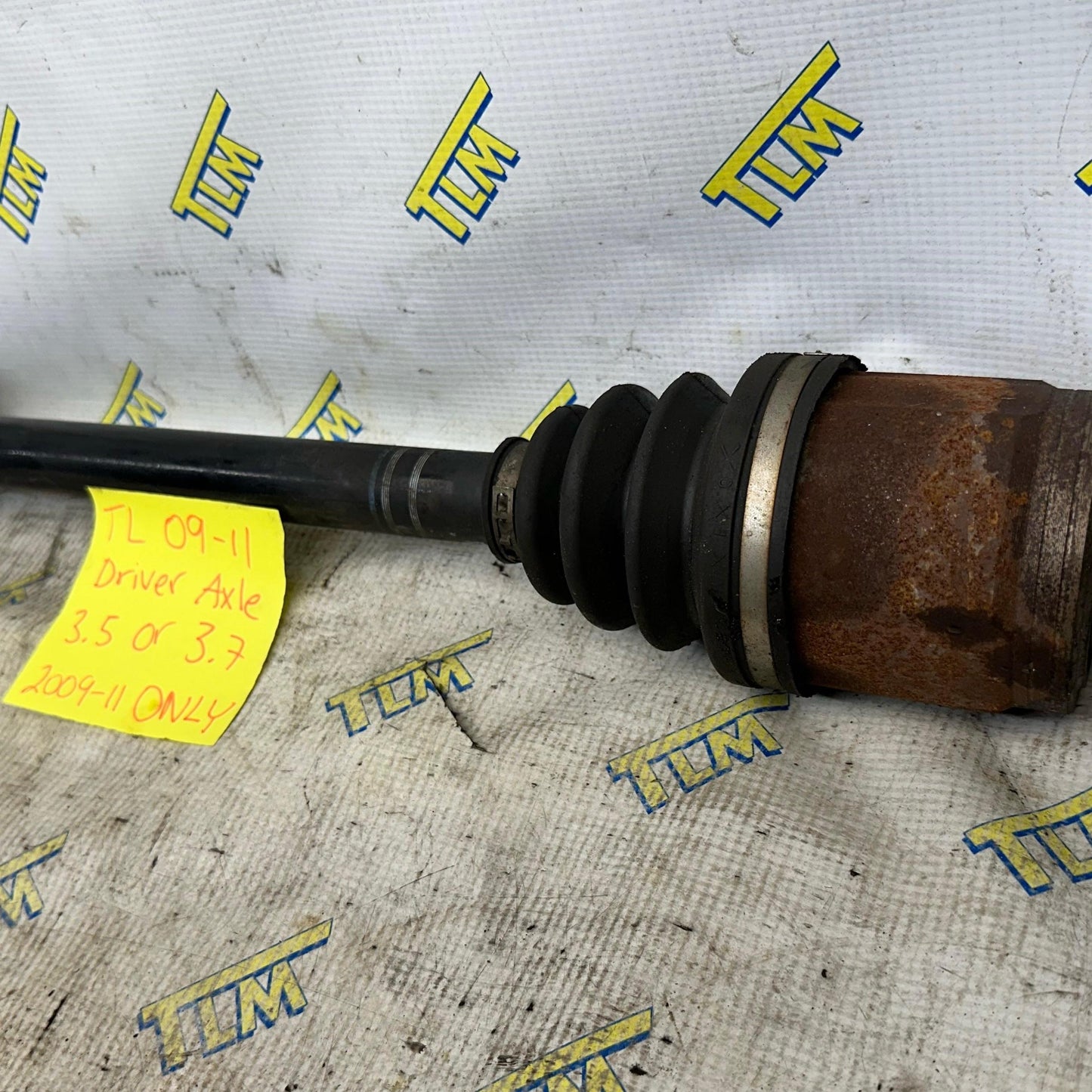 09-11 Acura TL Front Axle DRIVER LEFT 3.5 / 3.7 Shaft 2009 2010 2011 10 OEM