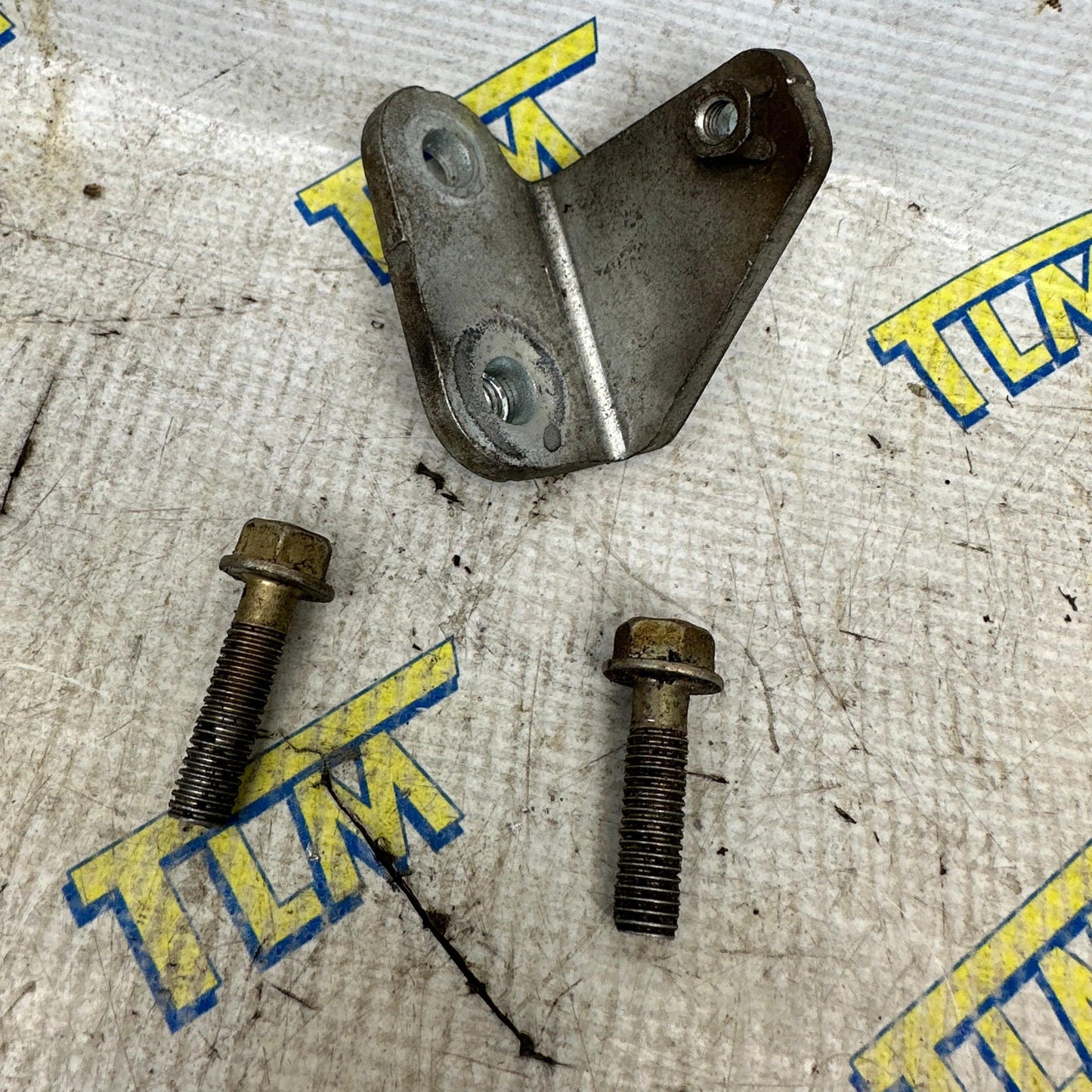 09-14 Acura TL Alternator Bracket Stay w Bolts 2009 2010 2011 2012 2013 2014 OEM
