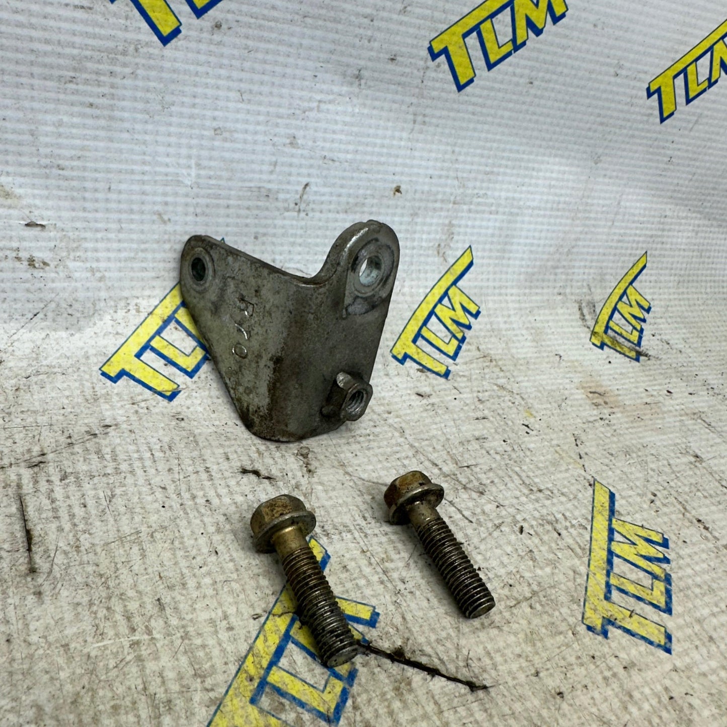 09-14 Acura TL Alternator Bracket Stay w Bolts 2009 2010 2011 2012 2013 2014 OEM
