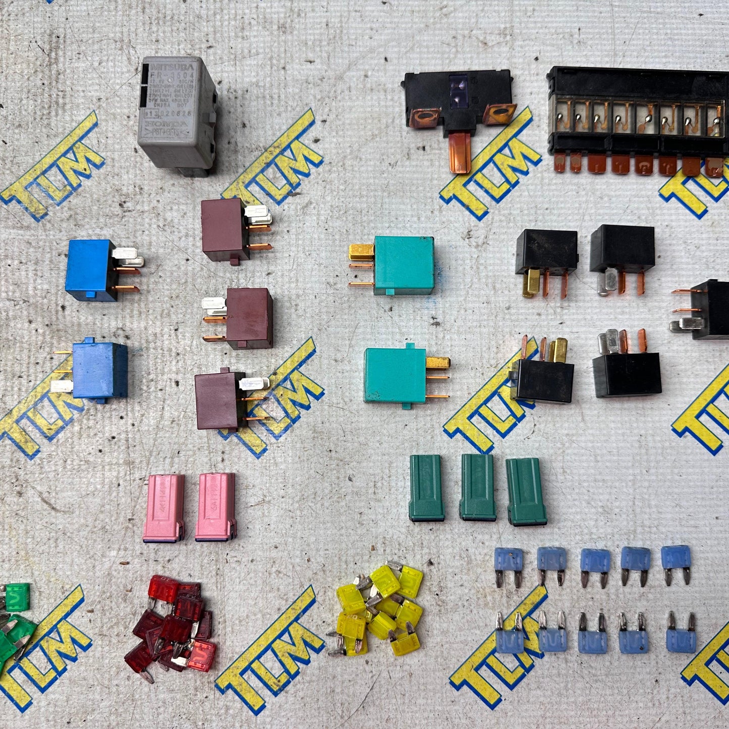 09-14 Acura TL Fuses & Relay Interior & Exterior Fuse 2009 2010 2011 2012 13 OEM