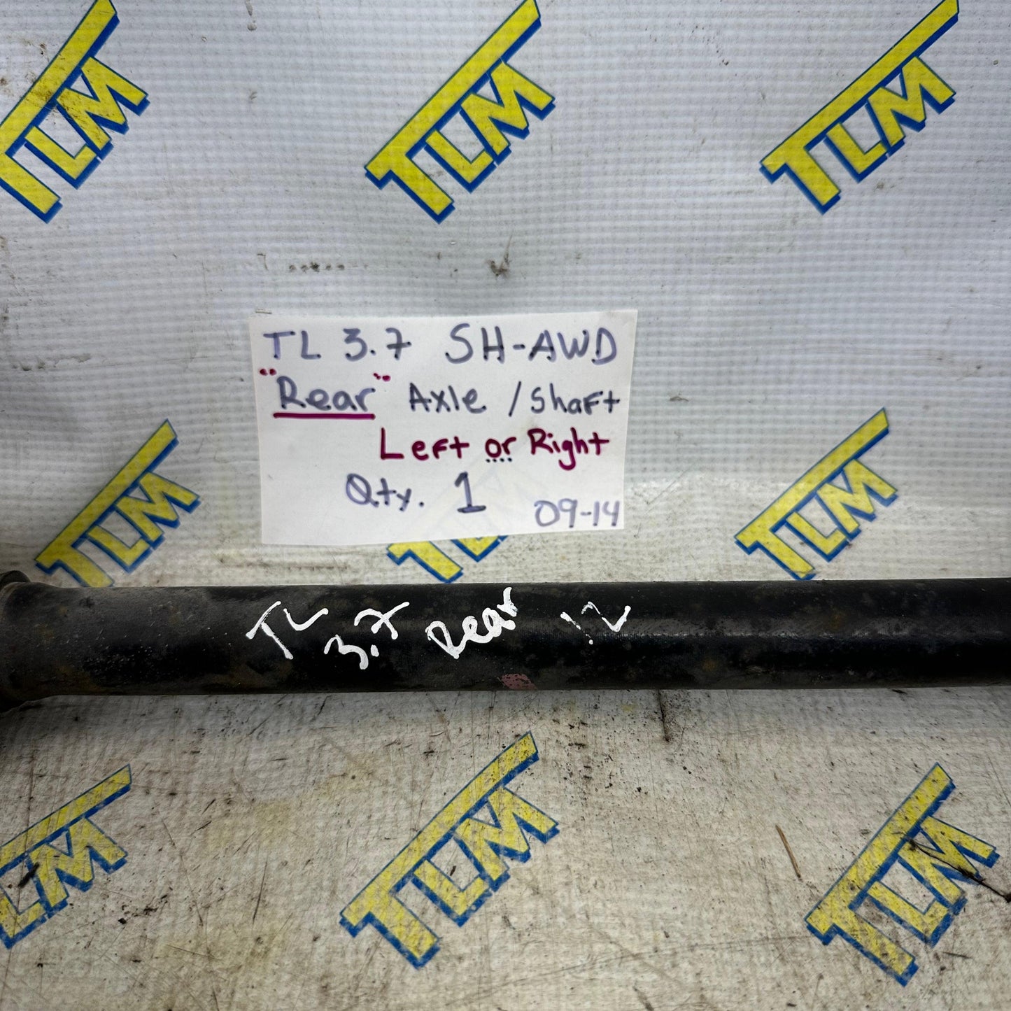 09-14 Acura TL REAR Axle Shaft 3.7 Engine Left OR Right SHAWD 2010 2011 2012 2013 2014 OEM