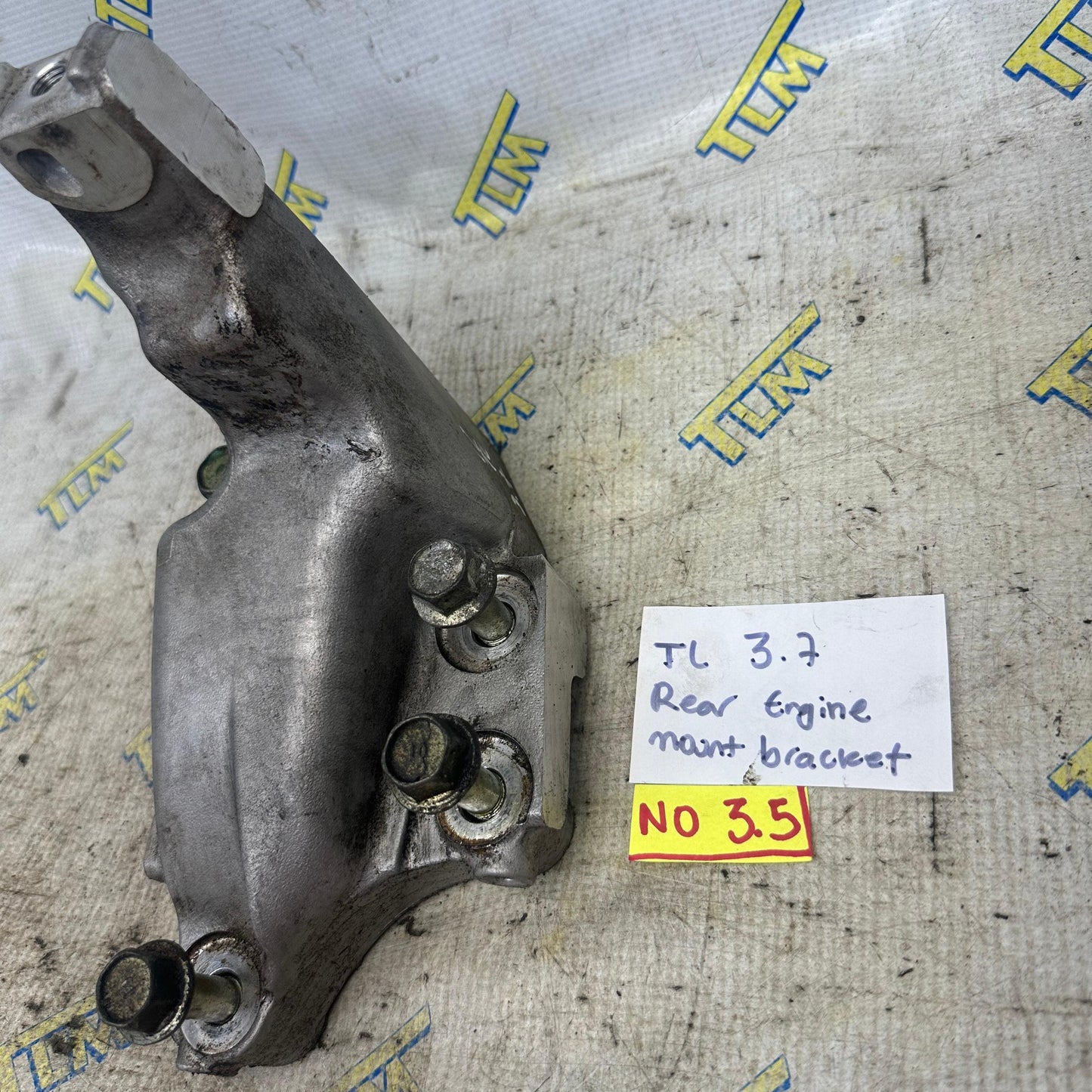 09-14 Acura TL Rear Engine Motor Mount Bracket 3.7 Automatic 2010 2011 2012 2013 2014 OEM