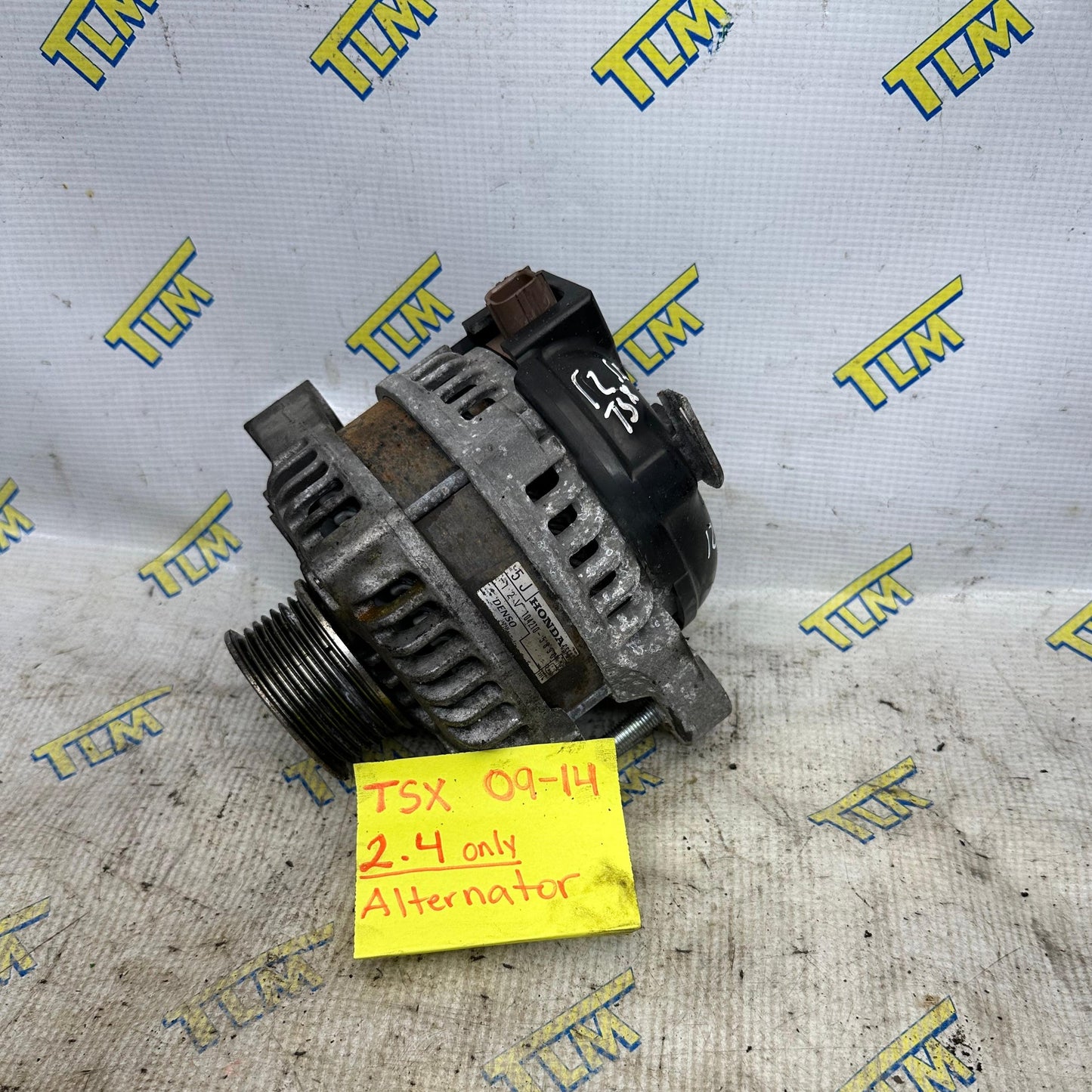 09-14 Acura TSX Alternator 2.4 eng 2009 2010 2011 2012 2013 2014 10 11 12 13 OEM