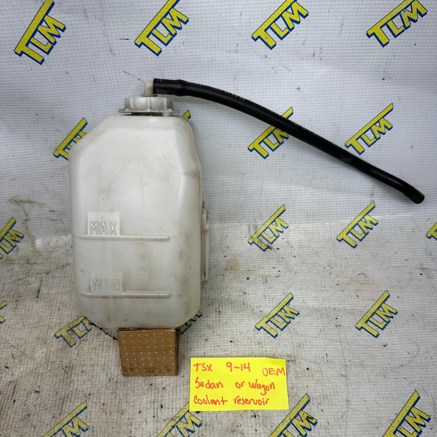 09-14 Acura TSX Coolant Reservoir Tank Overflow 2009 2010 2011 2012 2013 2014 OEM