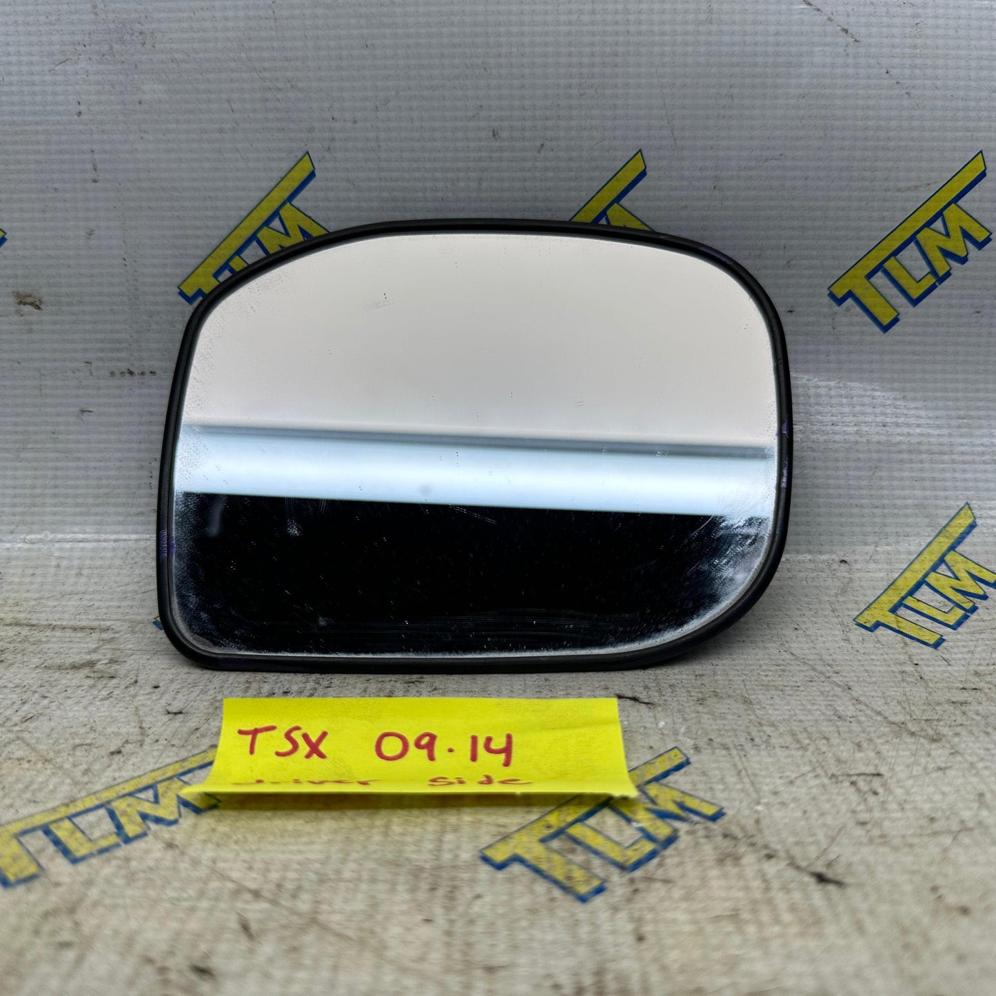 09-14 Acura TSX Door Rearview Mirror Glass DRIVER LEFT 09 10 11 12 13 14 OEM