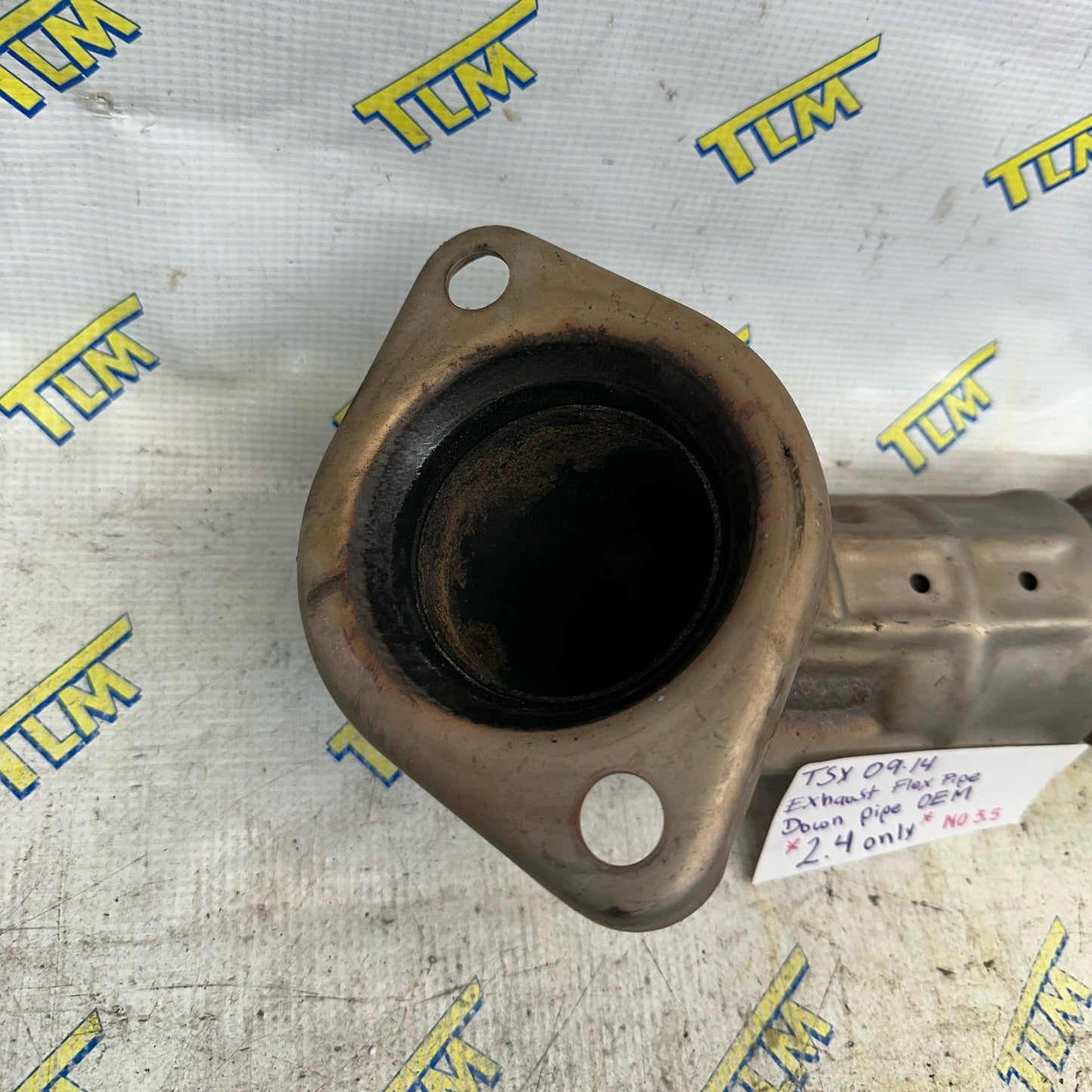 09-14 Acura TSX Exhaust Down Pipe Flex *2.4 only* 2009 2010 11 2012 13 2014 OEM