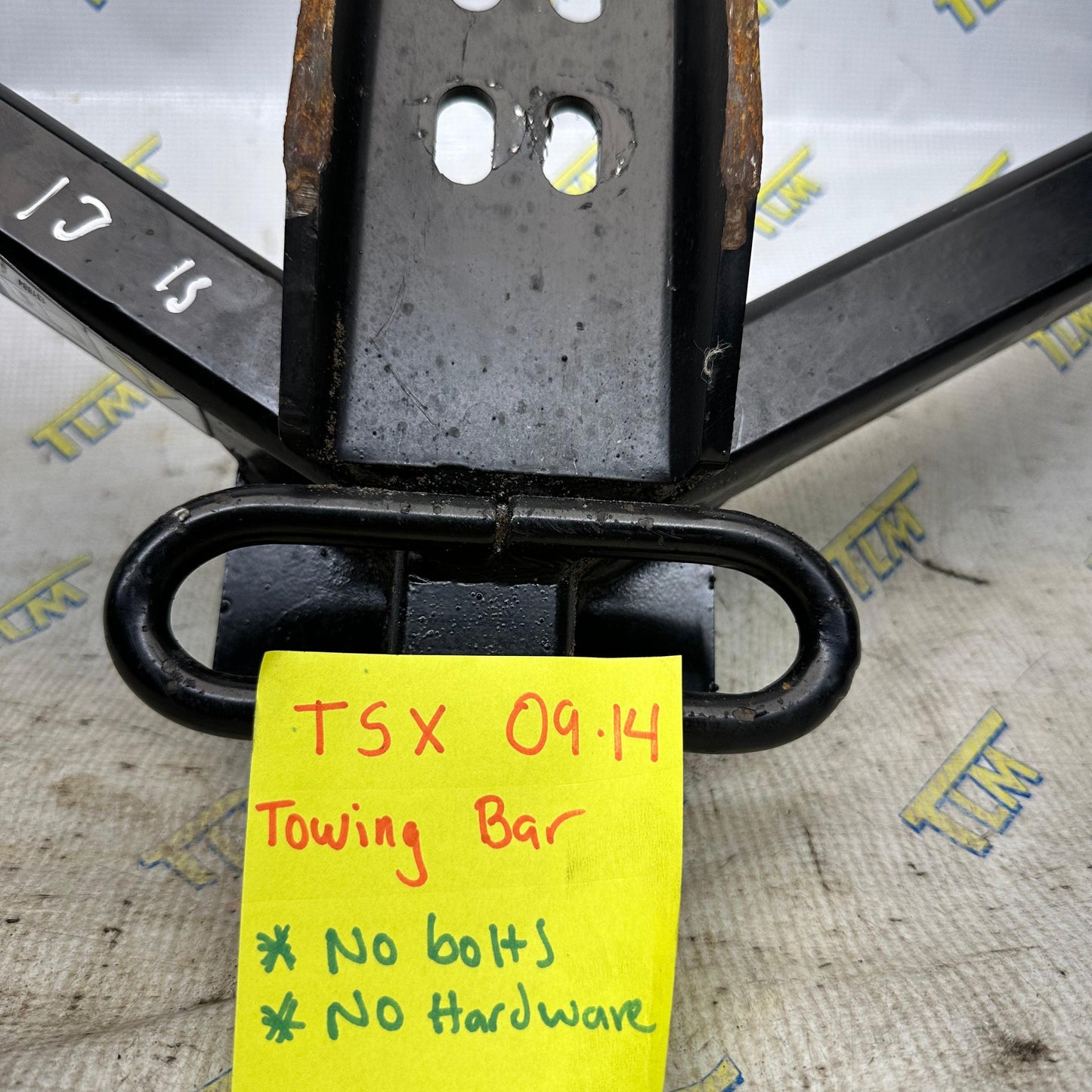 09-14 Acura TSX TL Trailer Tow Towing Hitch Bar 24899 NO BOLTS / NO HARDWARE 2009 2010 2011 2012 2013 2014