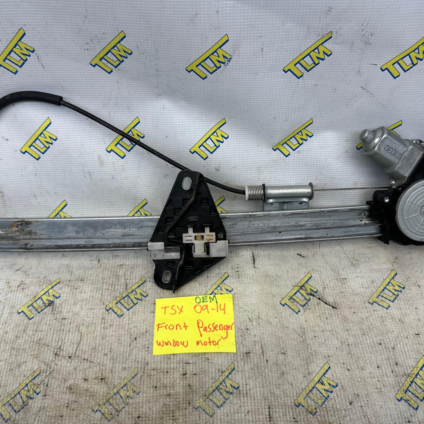 09-14 Acura TSX Window Motor Regulator FRONT RIGHT PASSENGER 10 11 12 13 OEM