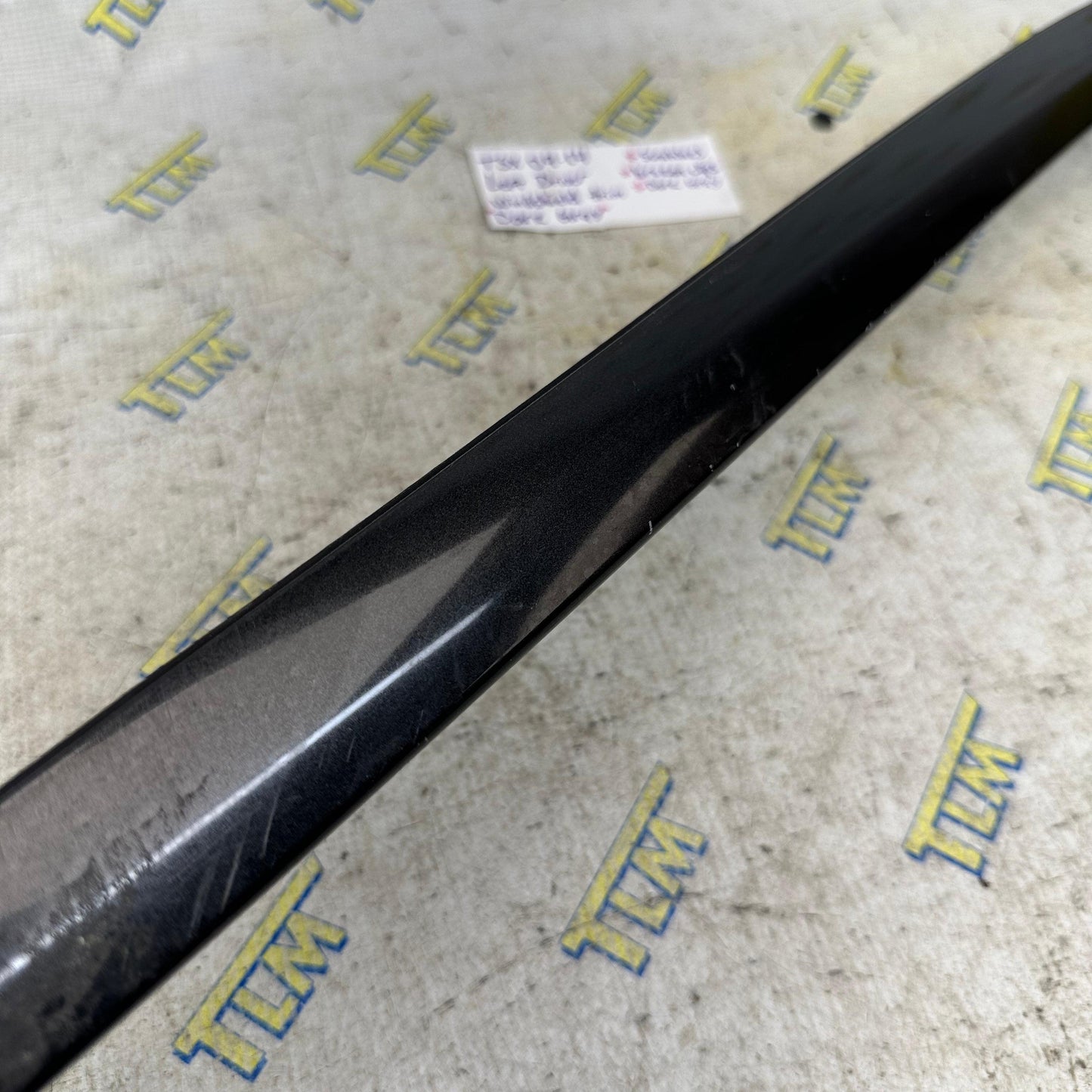 09-14 Acura TSX Windshield Trim Molding DRIVER LEFT 2010 2011 2012 13 *DARK GREY* OEM
