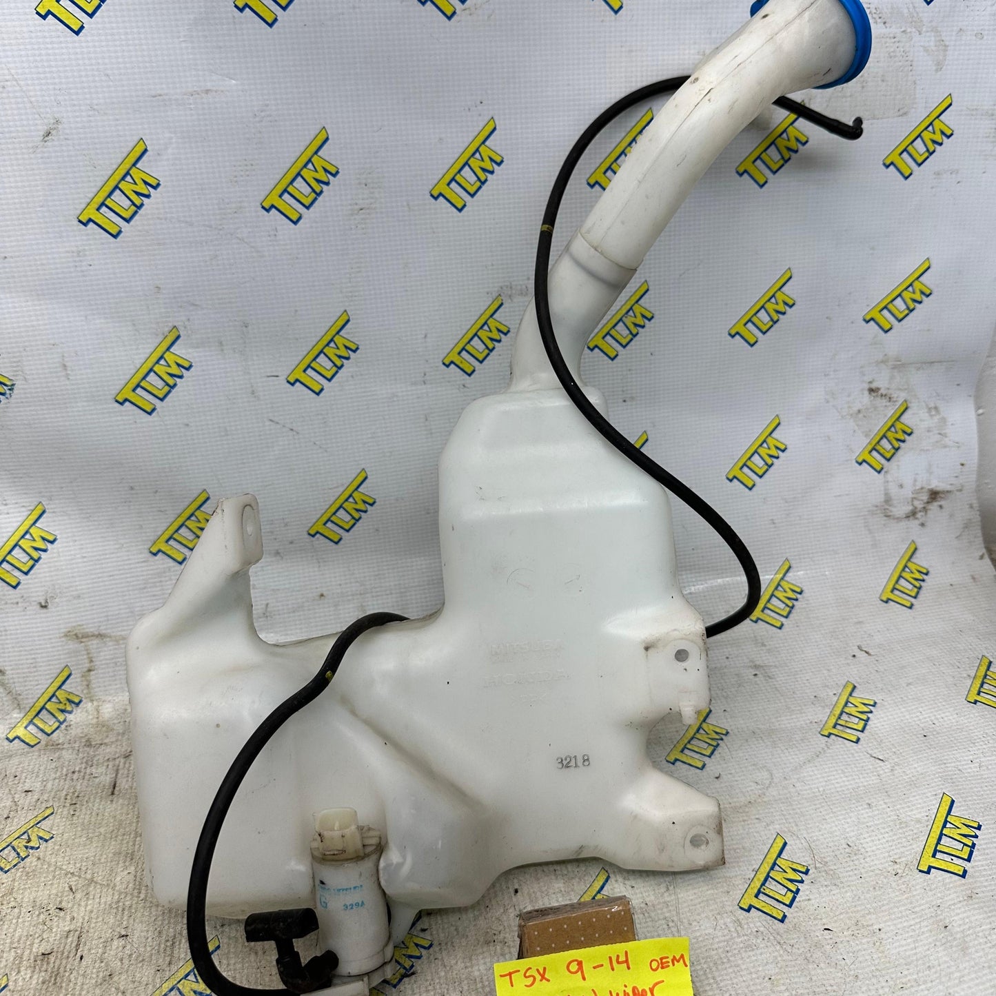 09-14 Acura TSX Windshield Washer Fluid Reservoir Tank 2010 2011 2012 2013 OEM