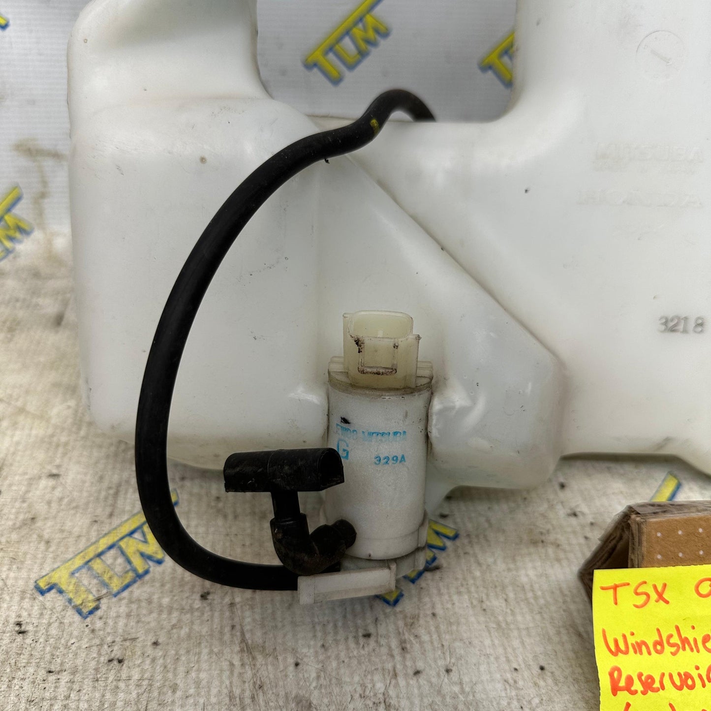 09-14 Acura TSX Windshield Washer Fluid Reservoir Tank 2010 2011 2012 2013 OEM