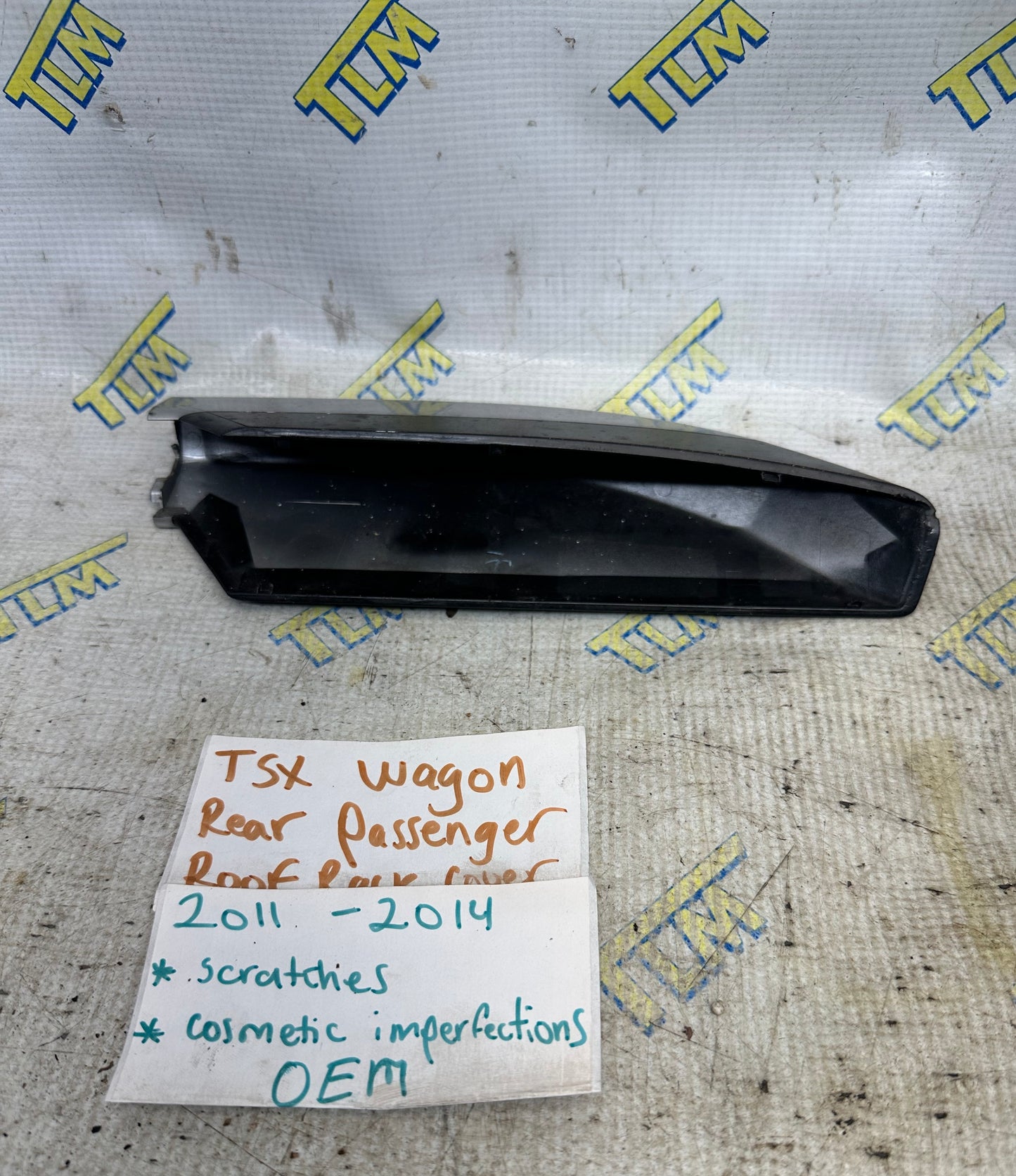 11-14 Acura TSX *wagon* Roof Rack Cover Cap REAR PASSENGER 2012 2013 2014 OEM