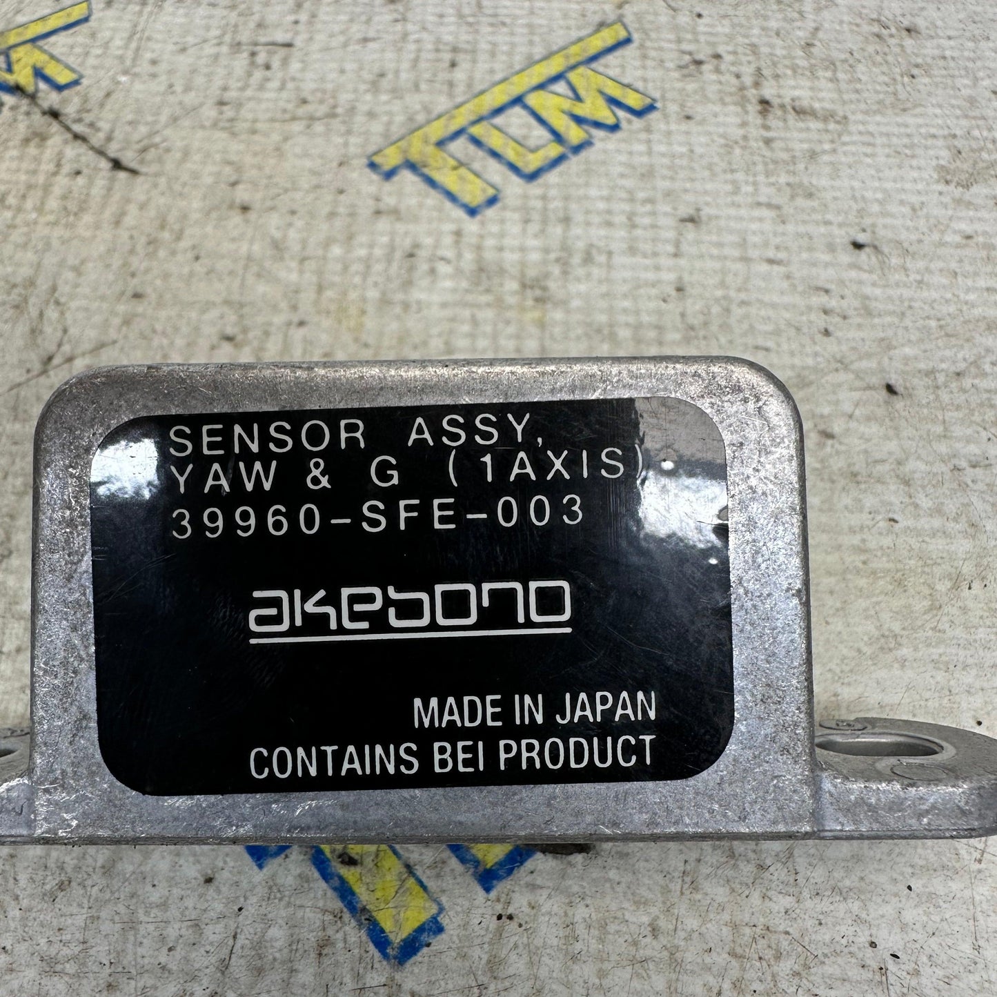 Acura Yaw G Rate 39960-SFE-003 Sensor ASSY 2004 2005 2006 black OEM
