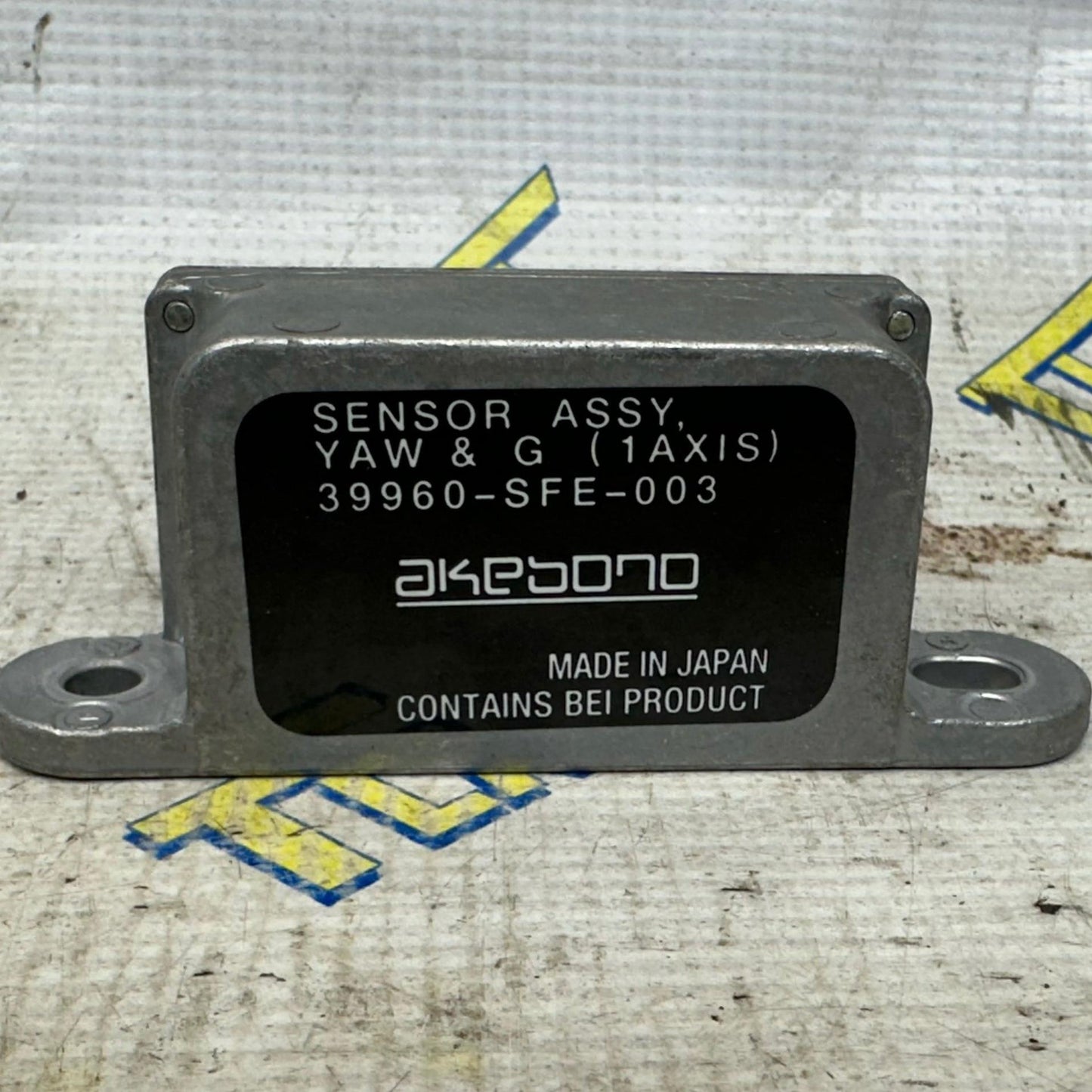Acura Yaw G Rate 39960-SFE-003 Sensor ASSY 2004 2005 2006 black OEM