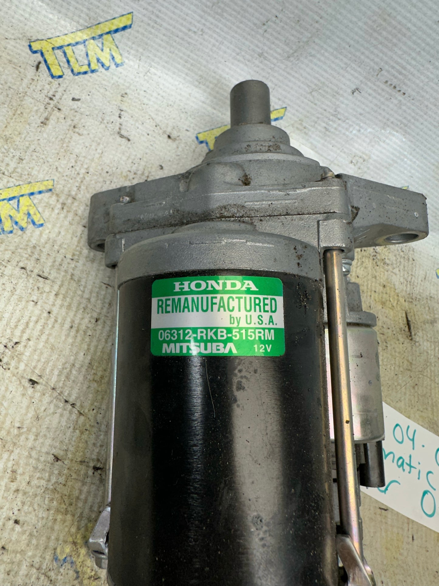 04 - 06 Acura TL Starter Motor 3.2 *AUTOMATIC* 2004 2005 2006 *TESTED* 05 OEM