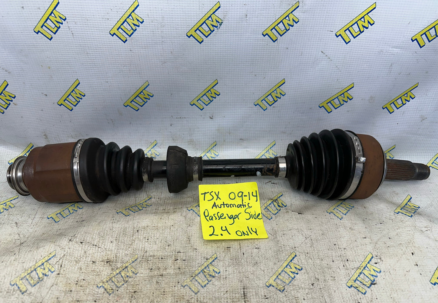 09-14 Acura TSX Front Axle automatic PASSENGER RIGHT 2.4 Shaft 2010 2011 2012 2013 OEM
