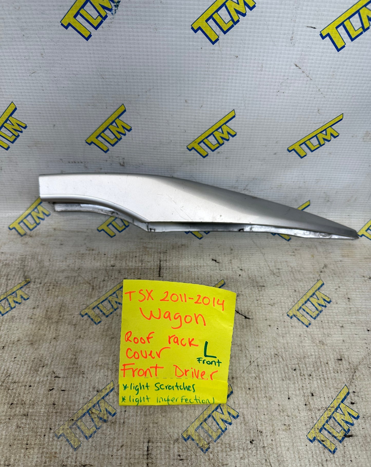 11-14 Acura TSX *wagon* Roof Rack Cover Cap FRONT DRIVER LEFT 2011 2012 2013 2014 OEM
