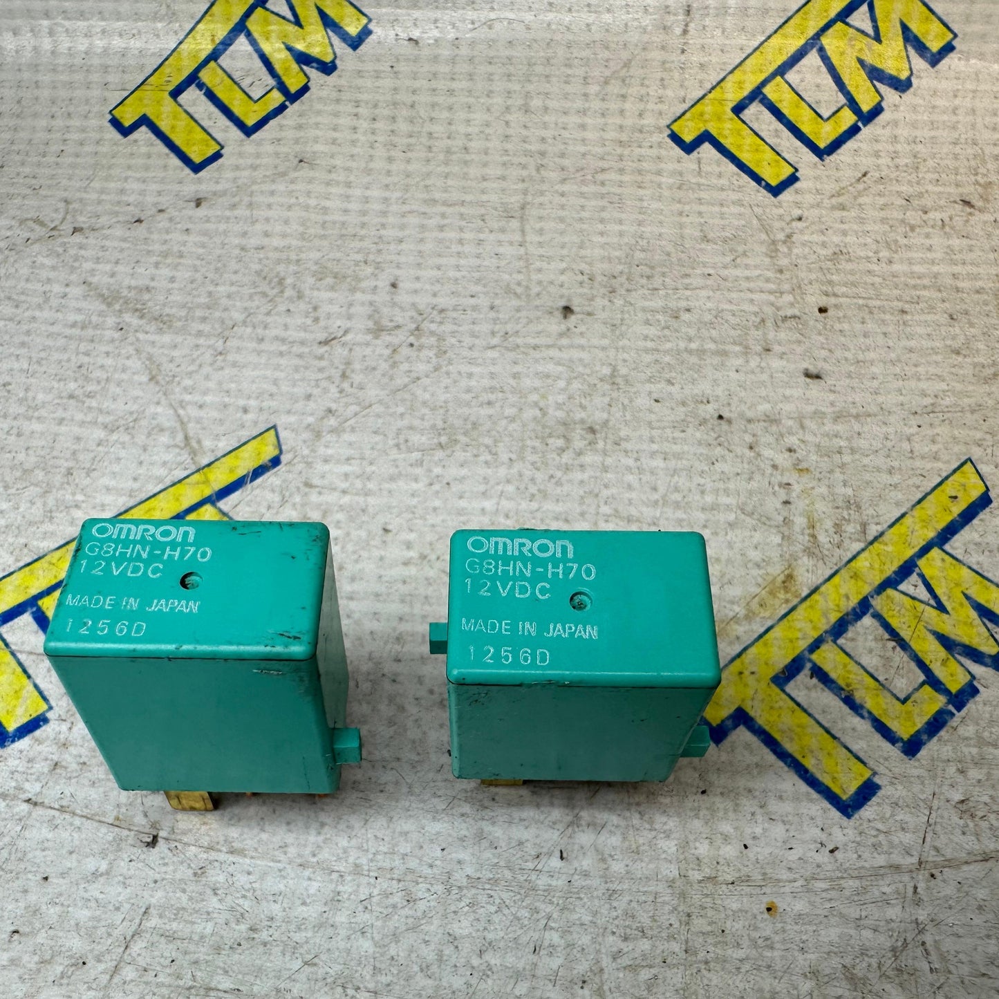 Honda Acura 12VDC G8HN-H70 Relay Green Omron Set OEM