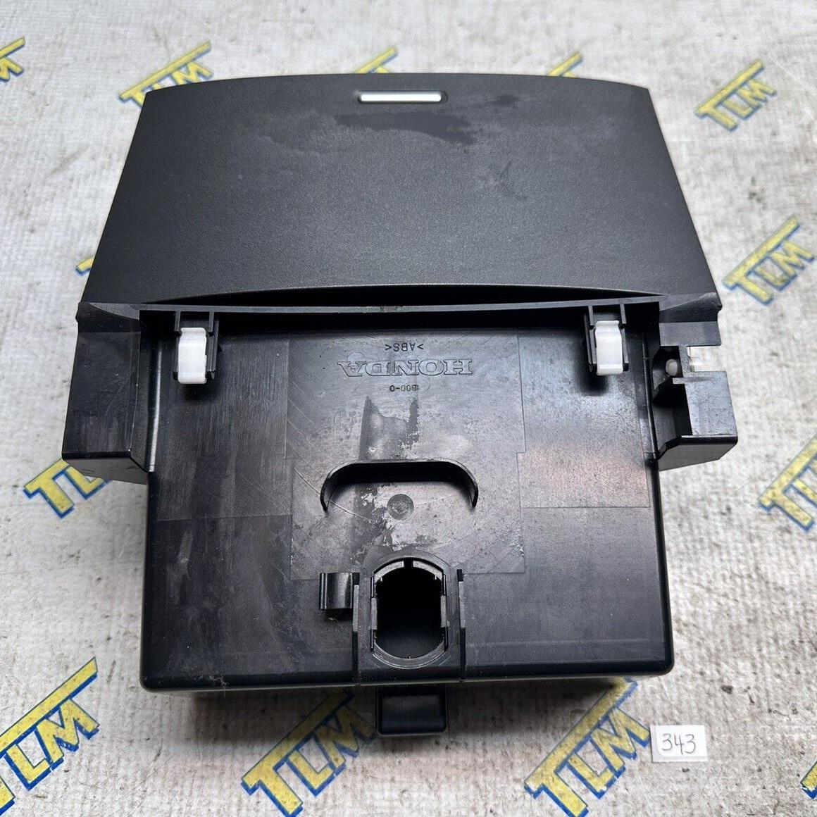 04 05 Acura TSX Center Dash Console Cubby Upper Storage Box 2004 2005 Black OEM