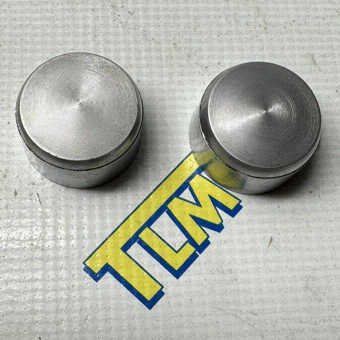 04-08 Acura TL Radio Knobs Silver Stereo Tuner 2004 2005 2006 2007 2008 Set OEM