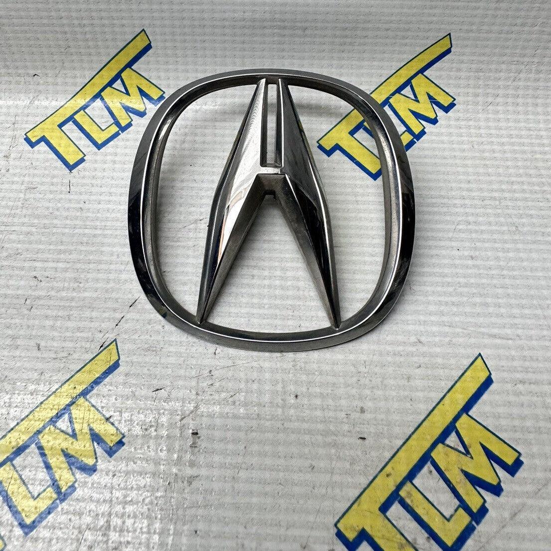 04-08 Acura TL Trunk Logo Badge A Chrome Emblem 2004 2005 2006 2007 2008 OEM