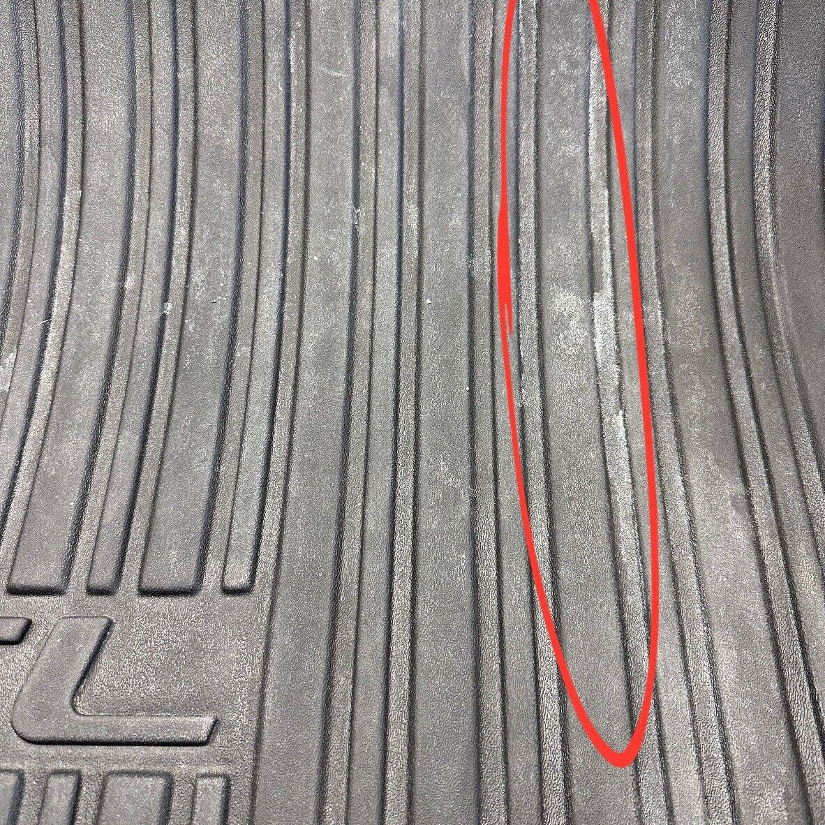 04-08 Acura TL Trunk Mat Liner All Weather Rubber 2004 05 06 2007 2008 OEM
