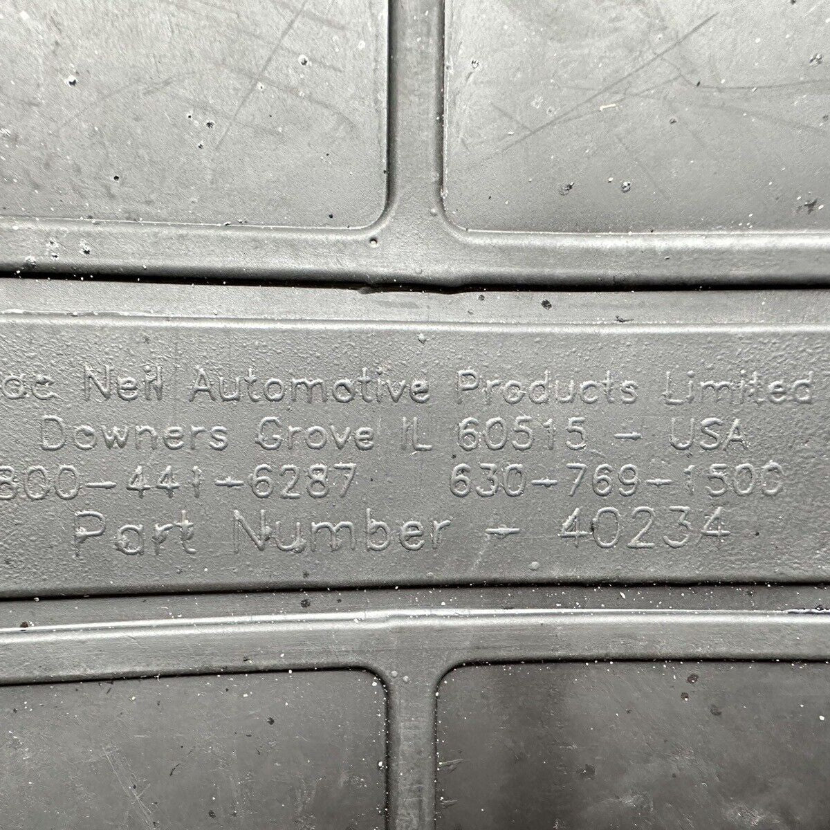 04-08 Acura TL Trunk Mat Liner WEATHERTECH All Weather Rubber 2004 05 06 07 2008