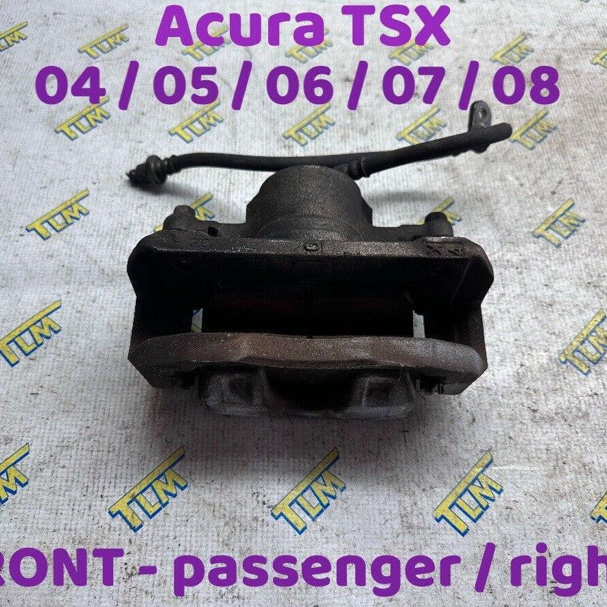 04-08 Acura TSX Brake Caliper FRONT passenger right 2004 2005 2006 2007 2008 OEM