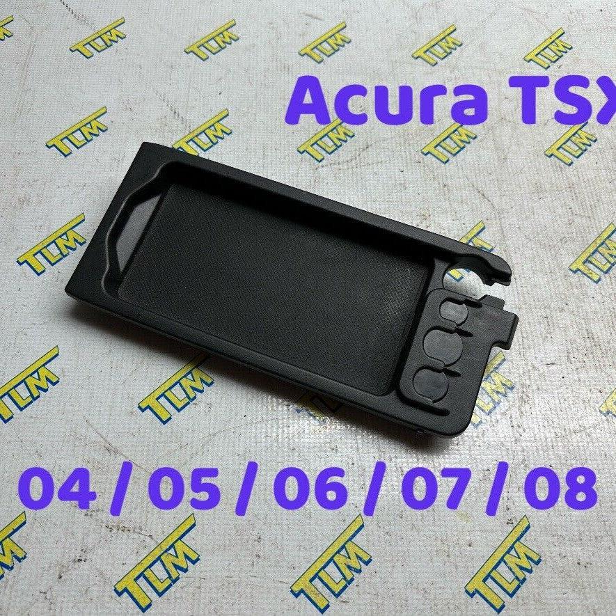 04-08 Acura TSX Center Console Armrest Coin Holder Tray 2004 05 06 2007 2008 OEM