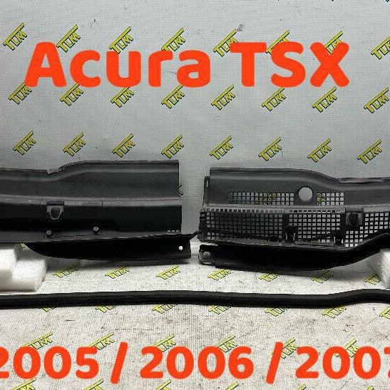 04-08 Acura TSX Cowl Vent Windshield Wiper Panel LEFT & RIGHT Panel 05 06 07 OEM