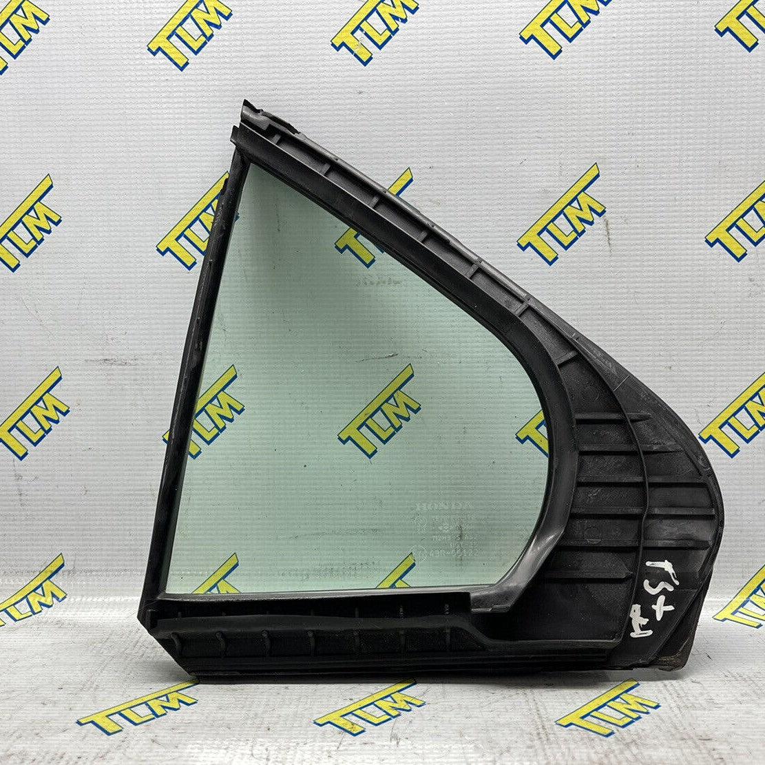 04-08 Acura TSX Door Window Glass Quarter REAR RIGHT PASSENGER 05 06 07 08 OEM