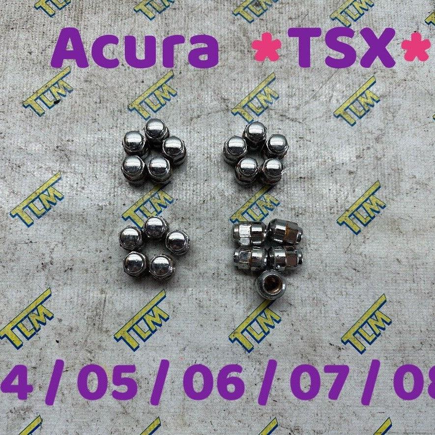 04-08 Acura TSX Lug Nuts WHEEL 2004 2005 2006 2007 2008 05 06 07 OEM 20pcs FULL