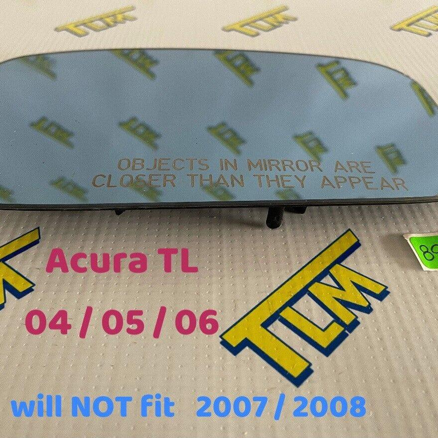 04 Acura TL Side Door Rear View Mirror Blue PASSENGER RIGHT 2004 2005 2006 OEM