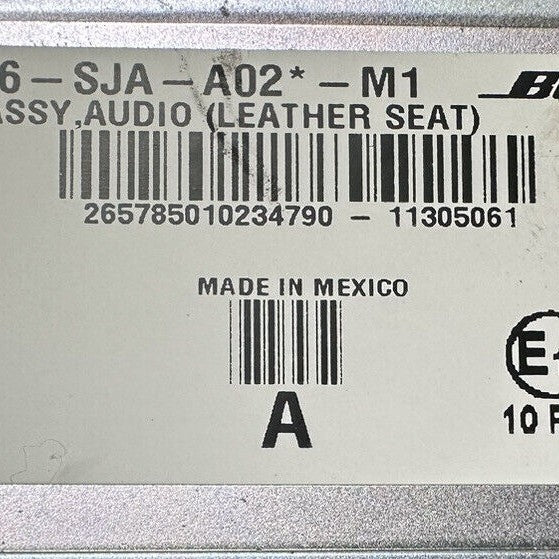05-12 Acura RL Amp Amplifier Radio Stereo Sound 2005 06 07 08 09 10 11 2012 OEM