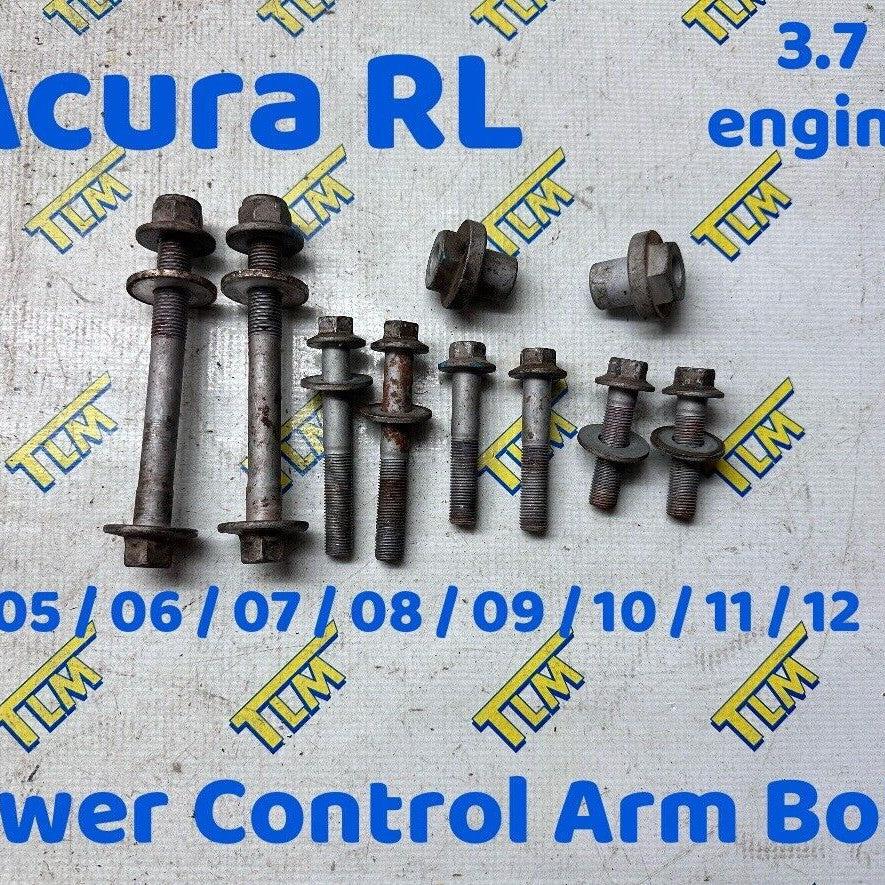 05-12 Acura RL Lower Control Arm *BOLTS ONLY* 05 06 07 08 09 2010 2011 2012 OEM