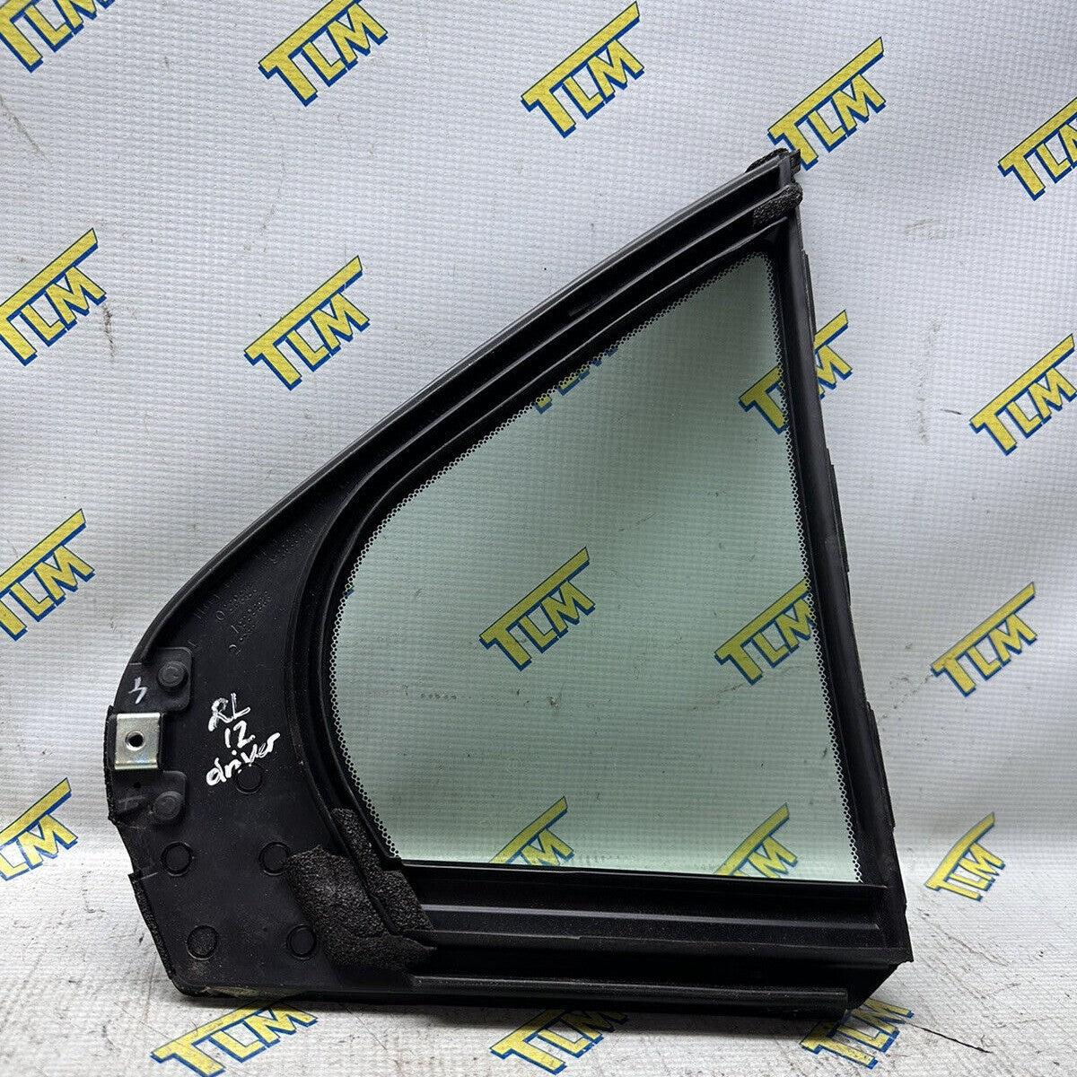 05-12 Acura RL Window Glass Quarter REAR DRIVER LEFT 05 06 07 08 09 10 11 12 OEM